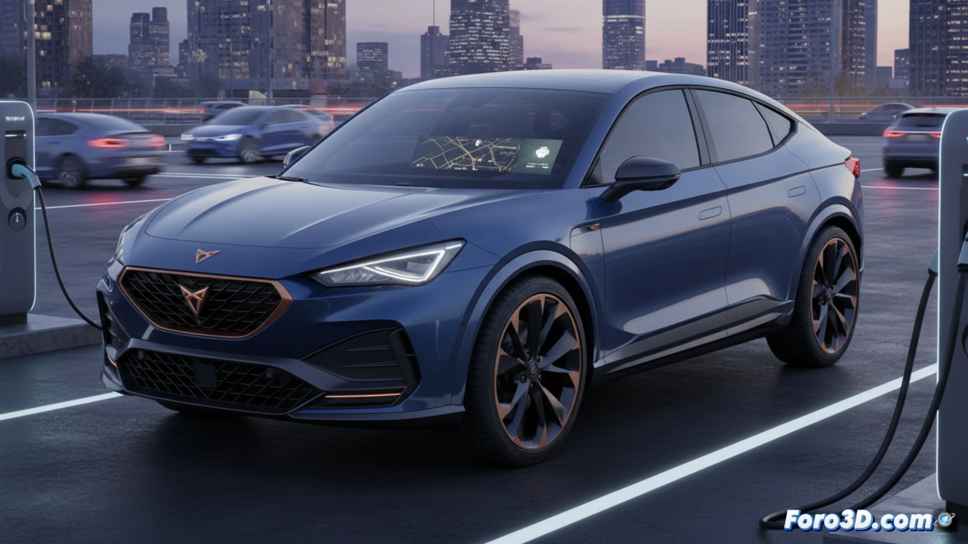 CUPRA Tavascan de acceso: análisis técnico y enfoque 3D