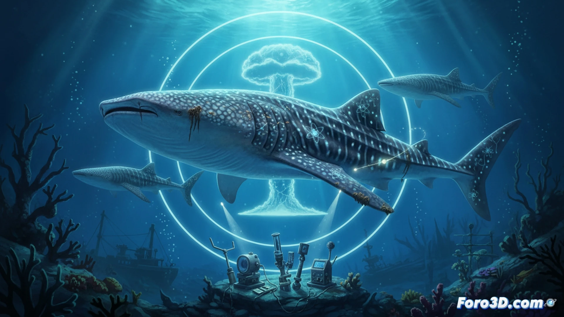 Datación nuclear revela longevidad del tiburón ballena