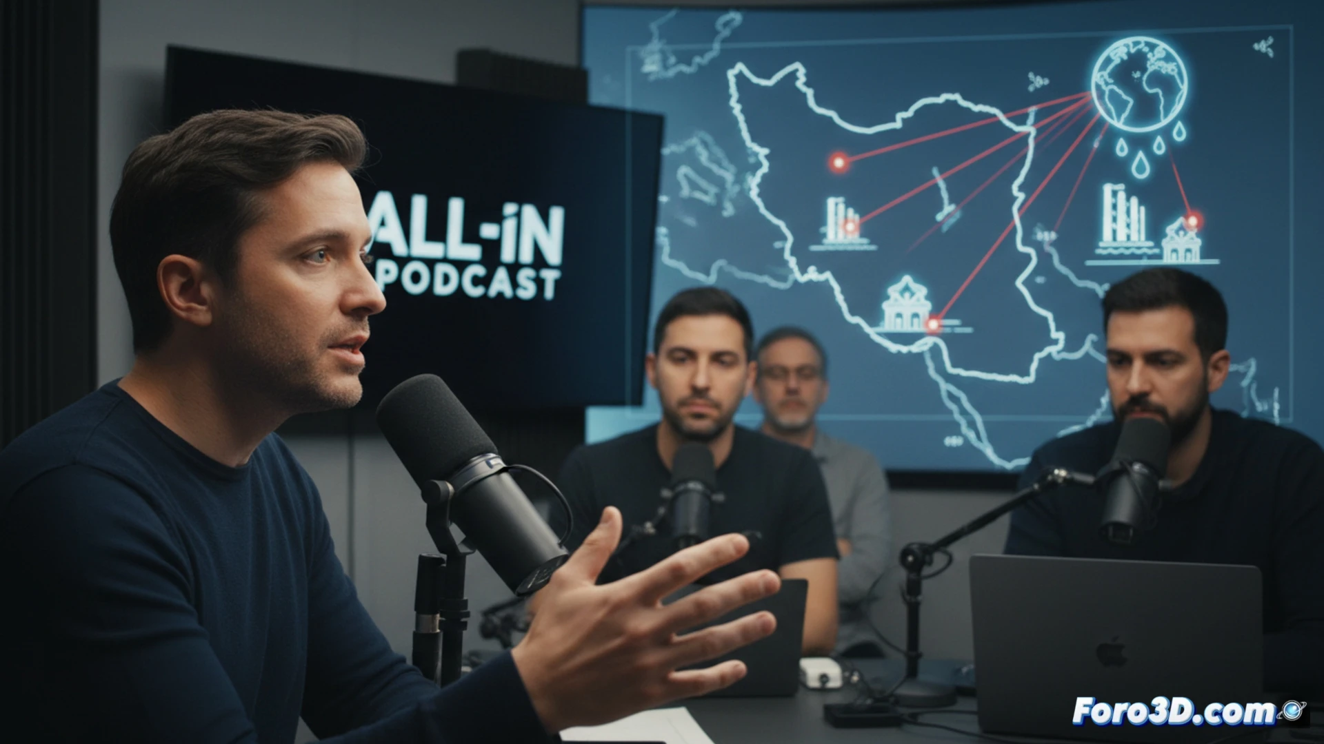 David Sacks advierte sobre riesgo de guerra con Irán en podcast All-In