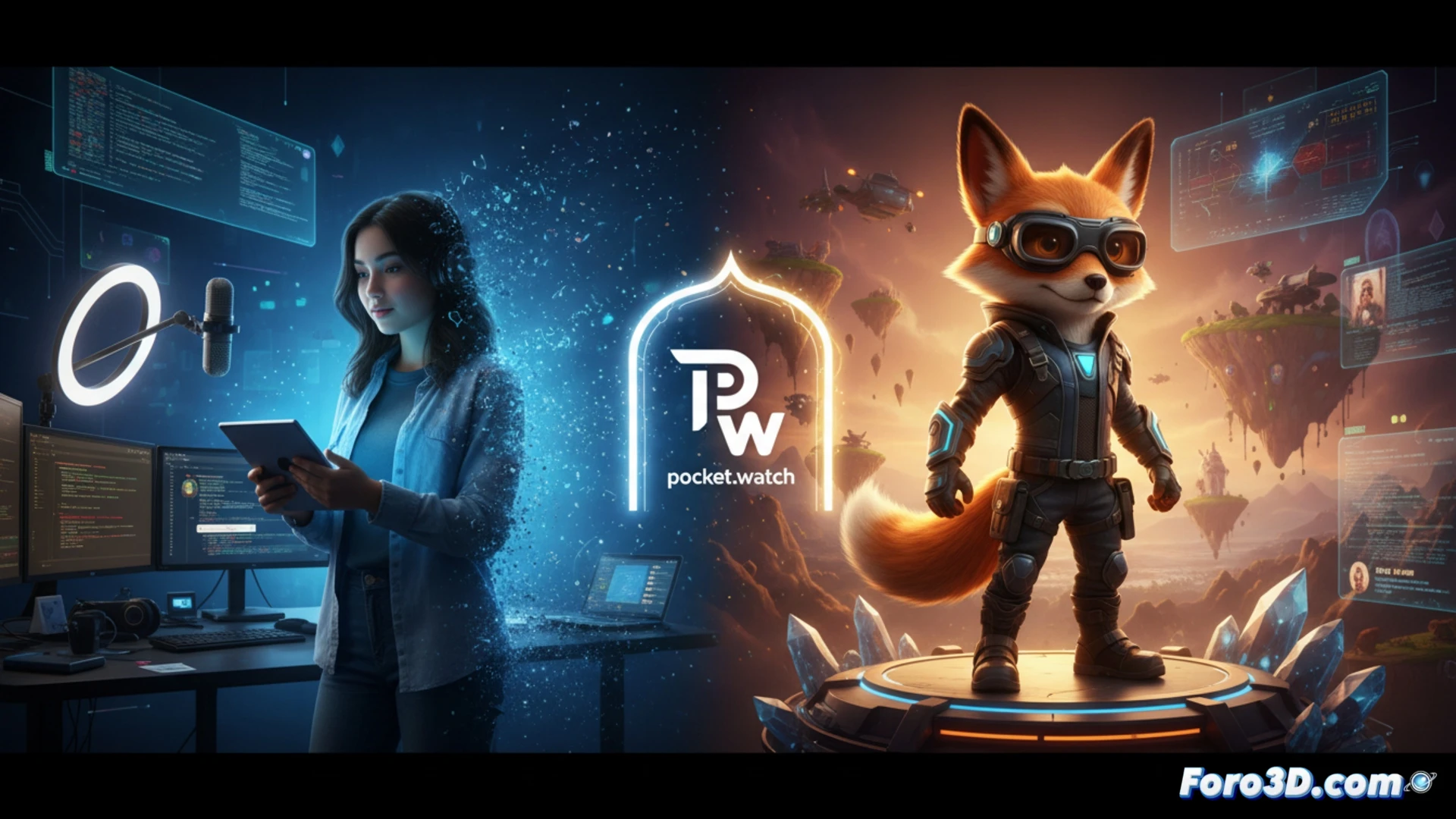 De creador digital a personaje 3D: La nueva frontera del entretenimiento