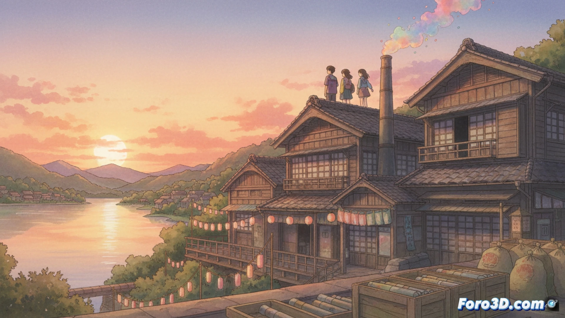 De la acuarela al fotograma: el pipeline pictórico de A New Dawn