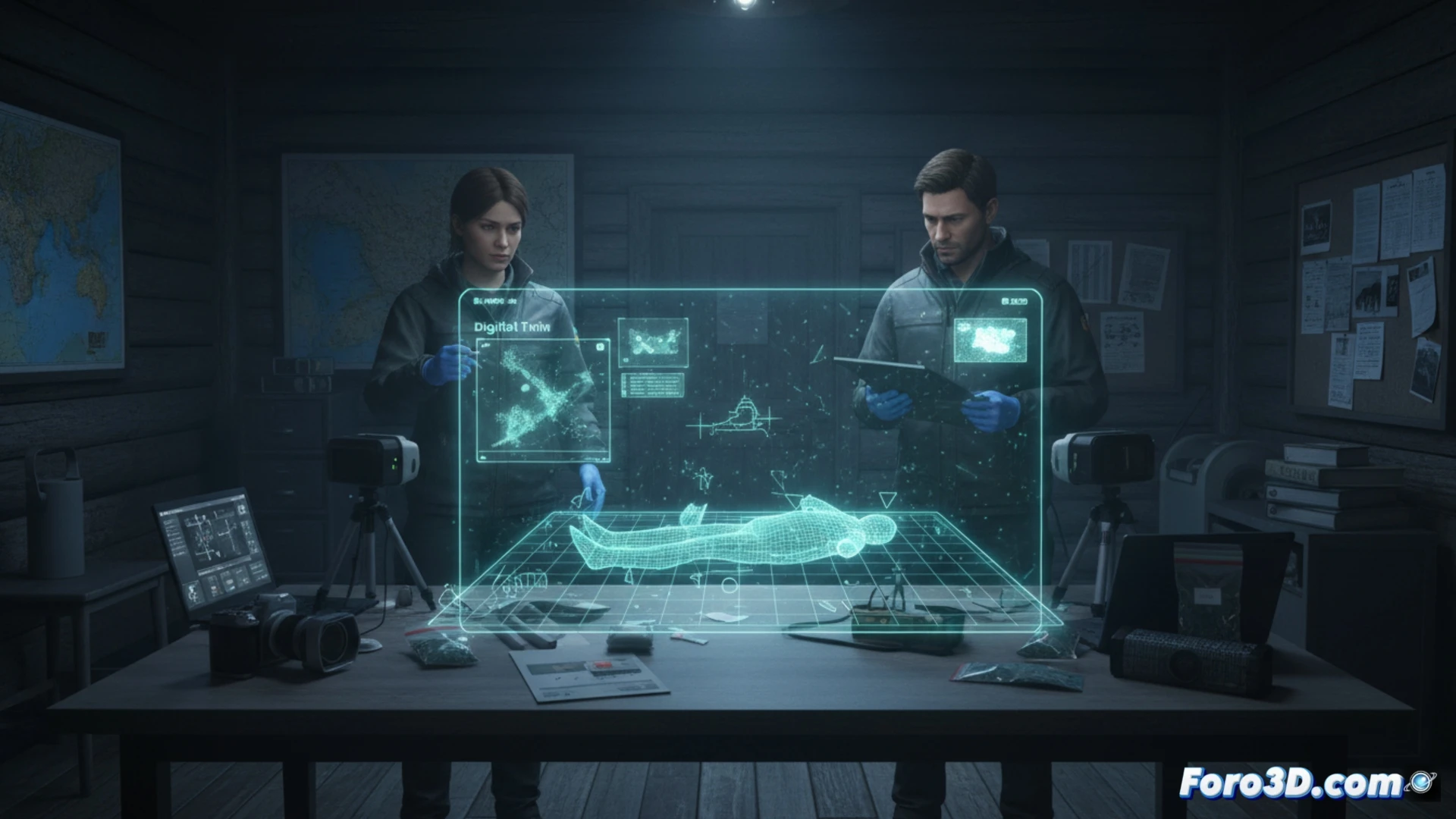 Del Pantalla al Pipeline 3D: Forensia Digital en Series como Deadloch
