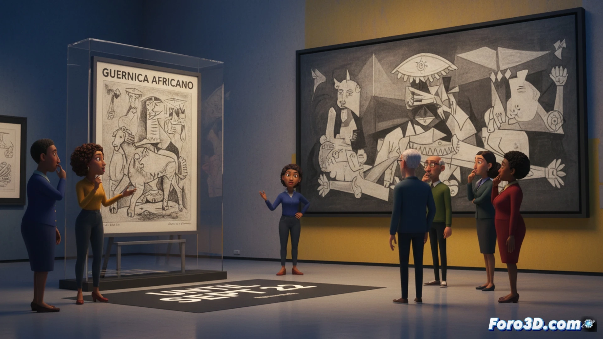 Diálogo artístico como herramienta: el Guernica frente a su reflejo africano