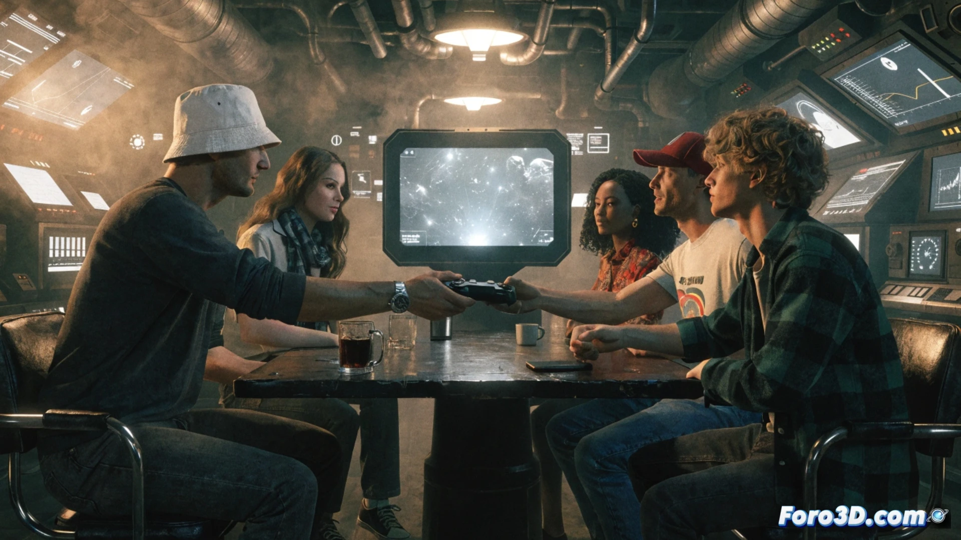 Directive 8020 muestra su modo Noche de Cine en cooperativo local