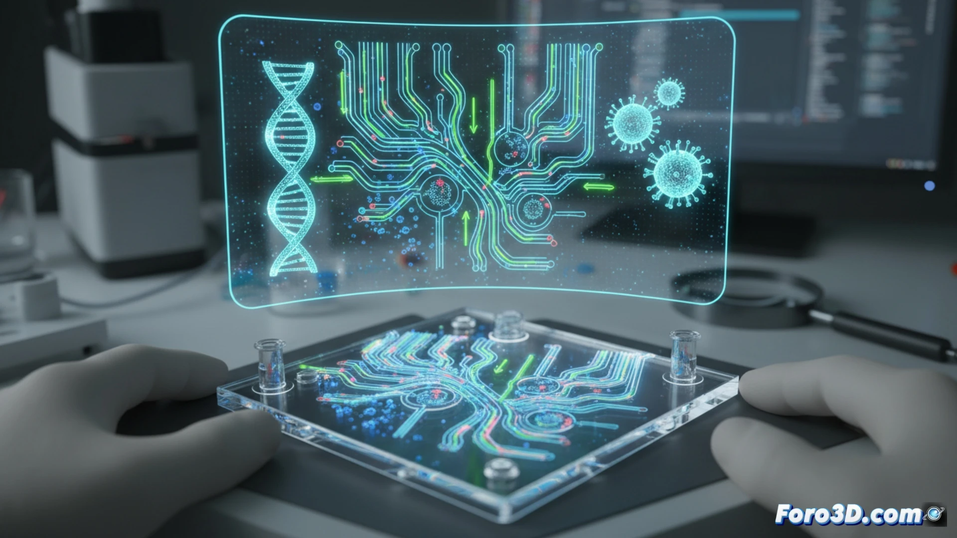 Diseño 3D y microfluídica: claves para un test asequible de dengue