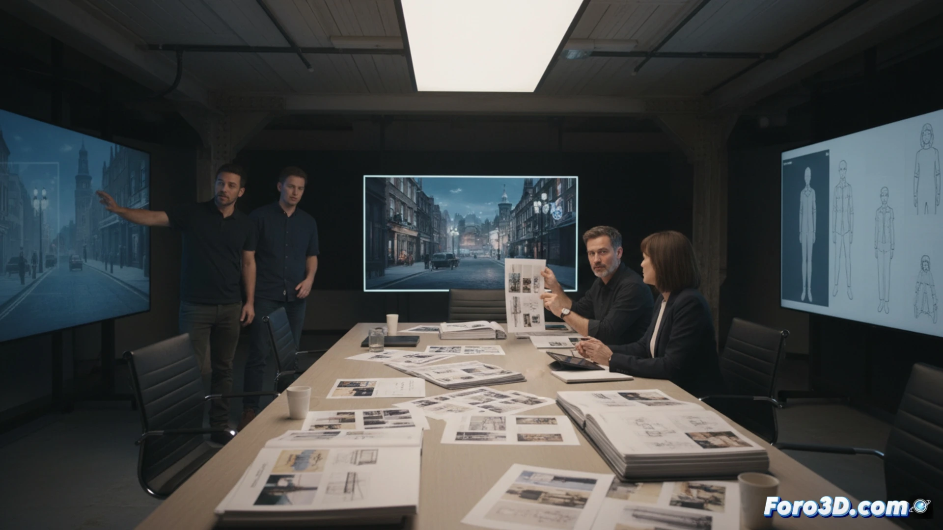 DNEG y Netflix: Un flujo de trabajo definido en 'Seven Dials'