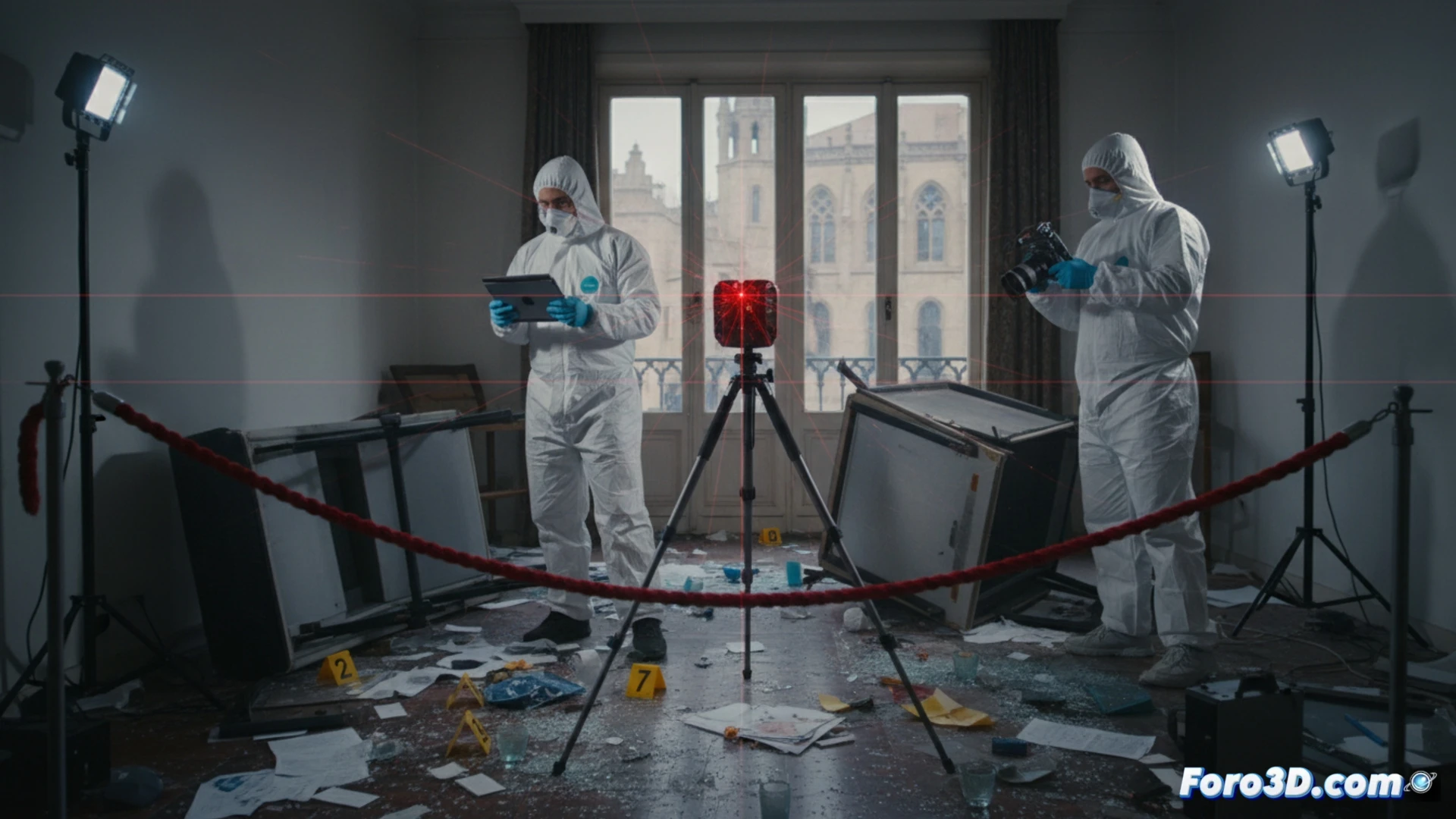 Documentación 3D de Escenas de Robo: Del Caso de Barcelona a la Prueba Digital