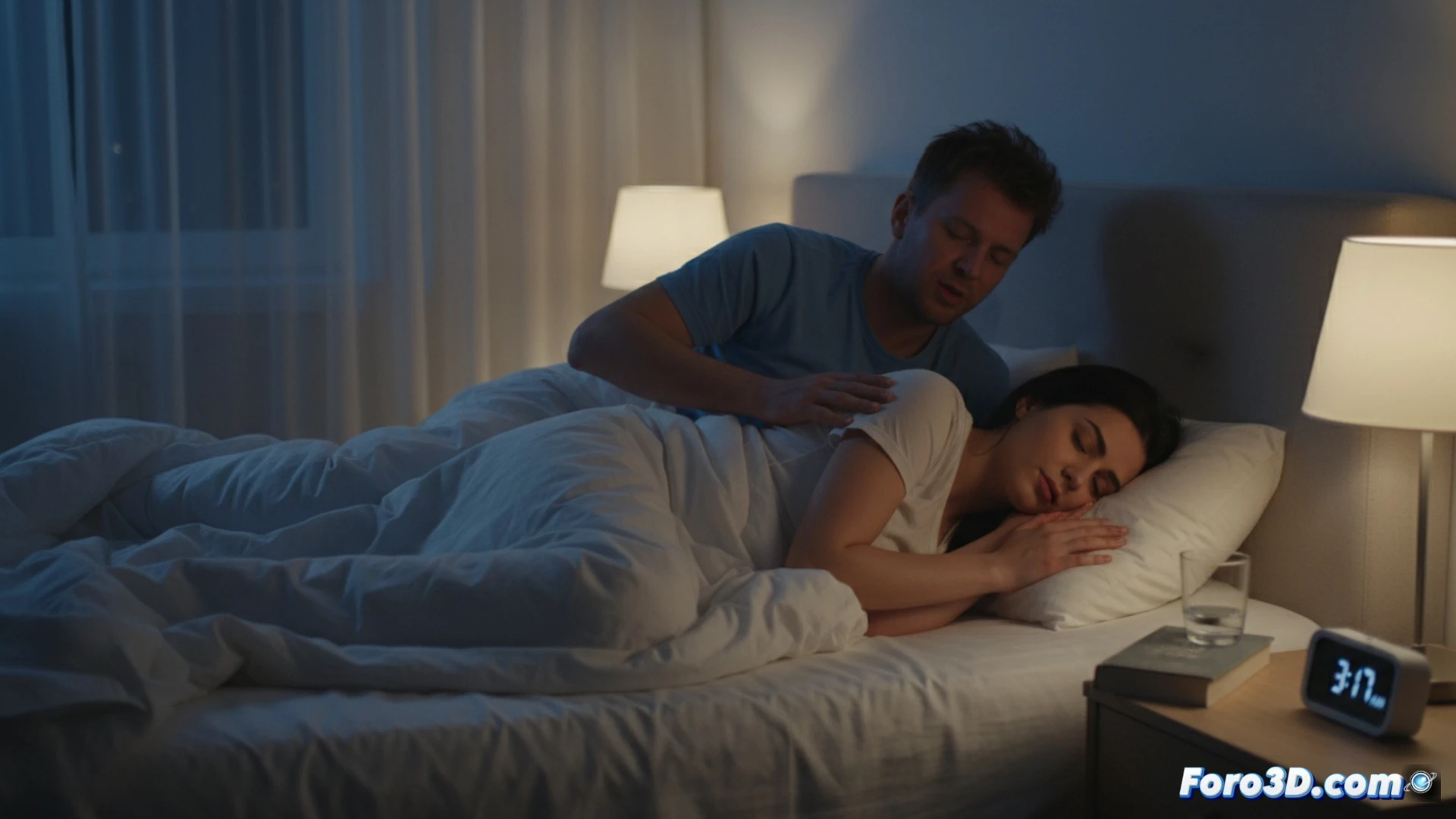 Dormir en pareja: despertares nocturnos y calidad del sueño