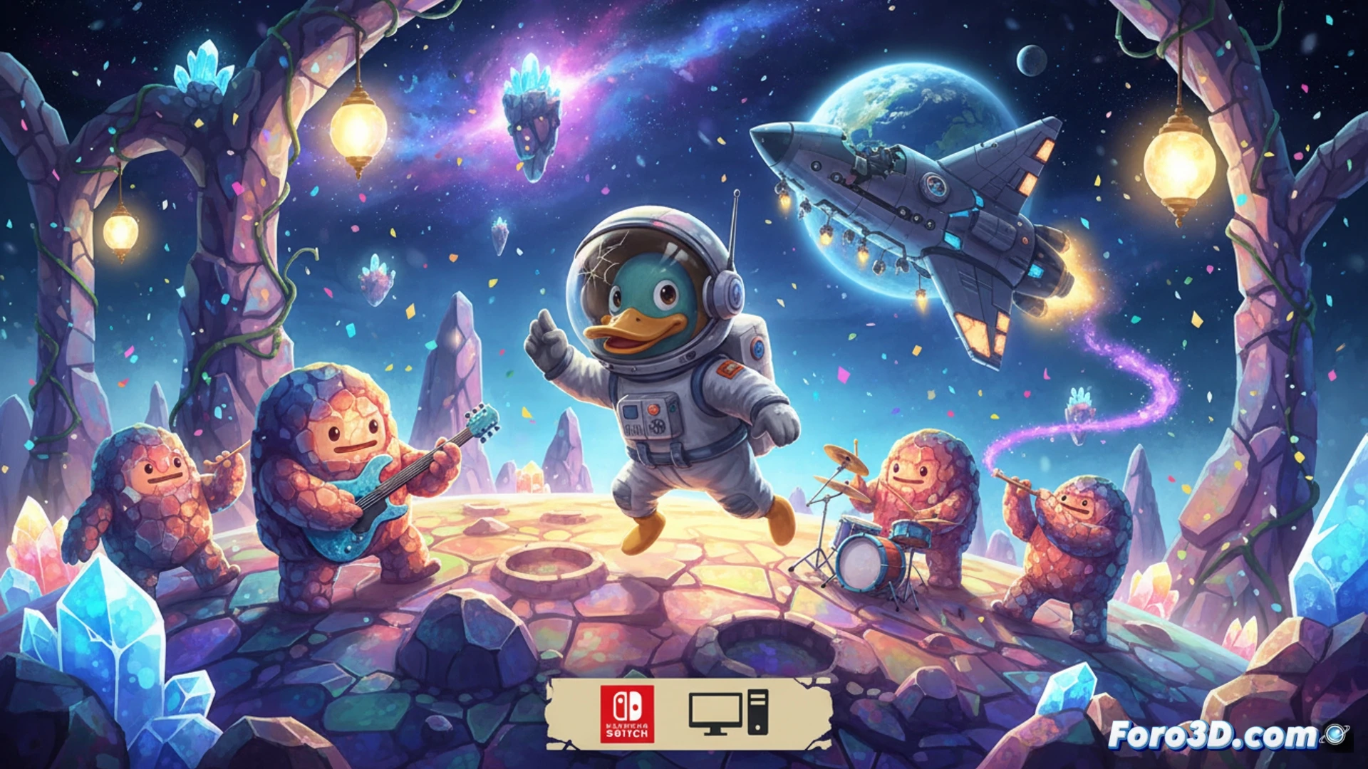 Duck Side of the Moon llega a Switch y PC en mayo