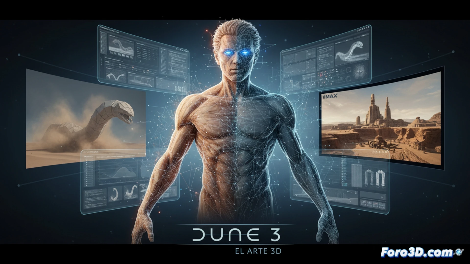 Dune 3: El Arte 3D Detrás de la Transformación Épica