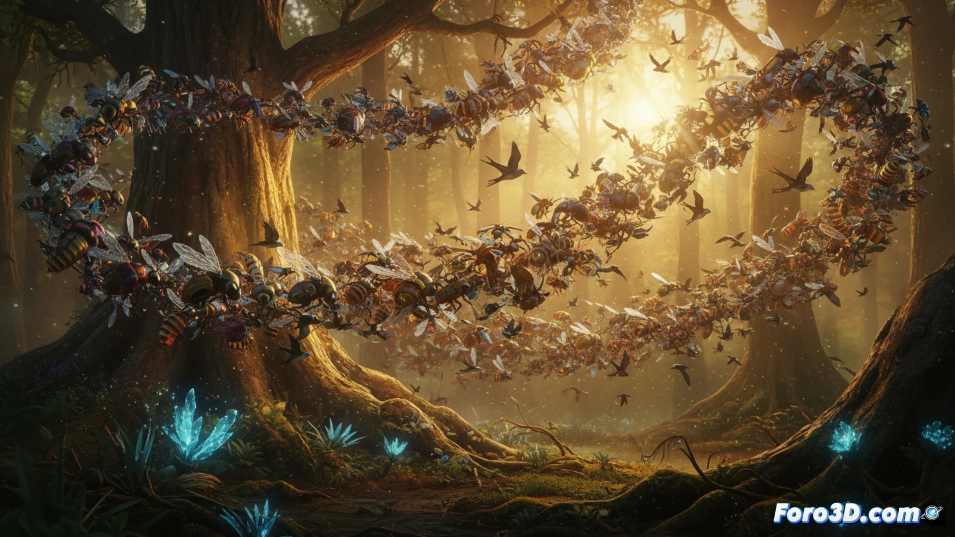 Dust Particles+ v1.3: Enjambres Procedimentales para VFX en Blender