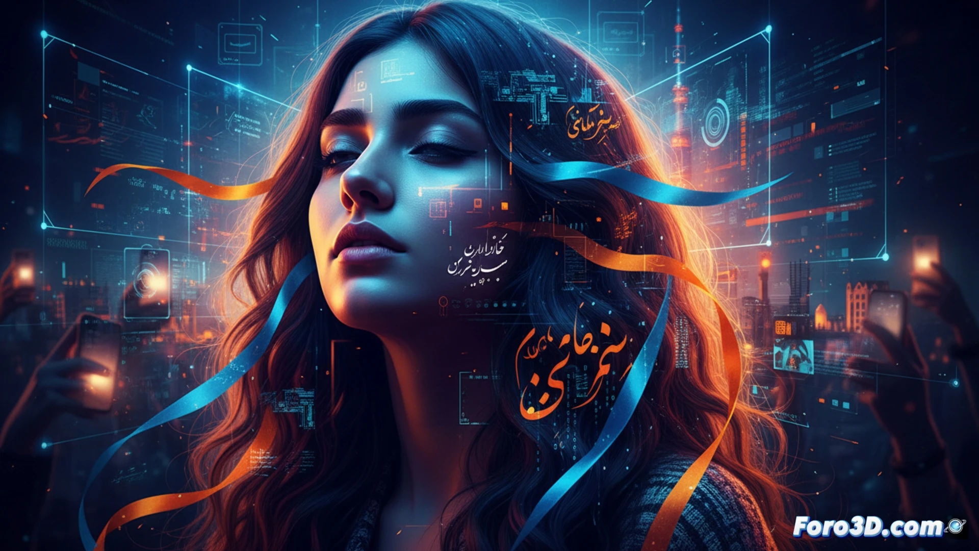 El cabello como lienzo: arte y activismo digital en Irán