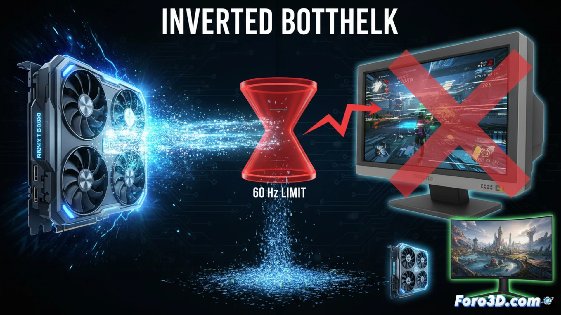 El cuello de botella invertido: cuando tu monitor frena tu GPU