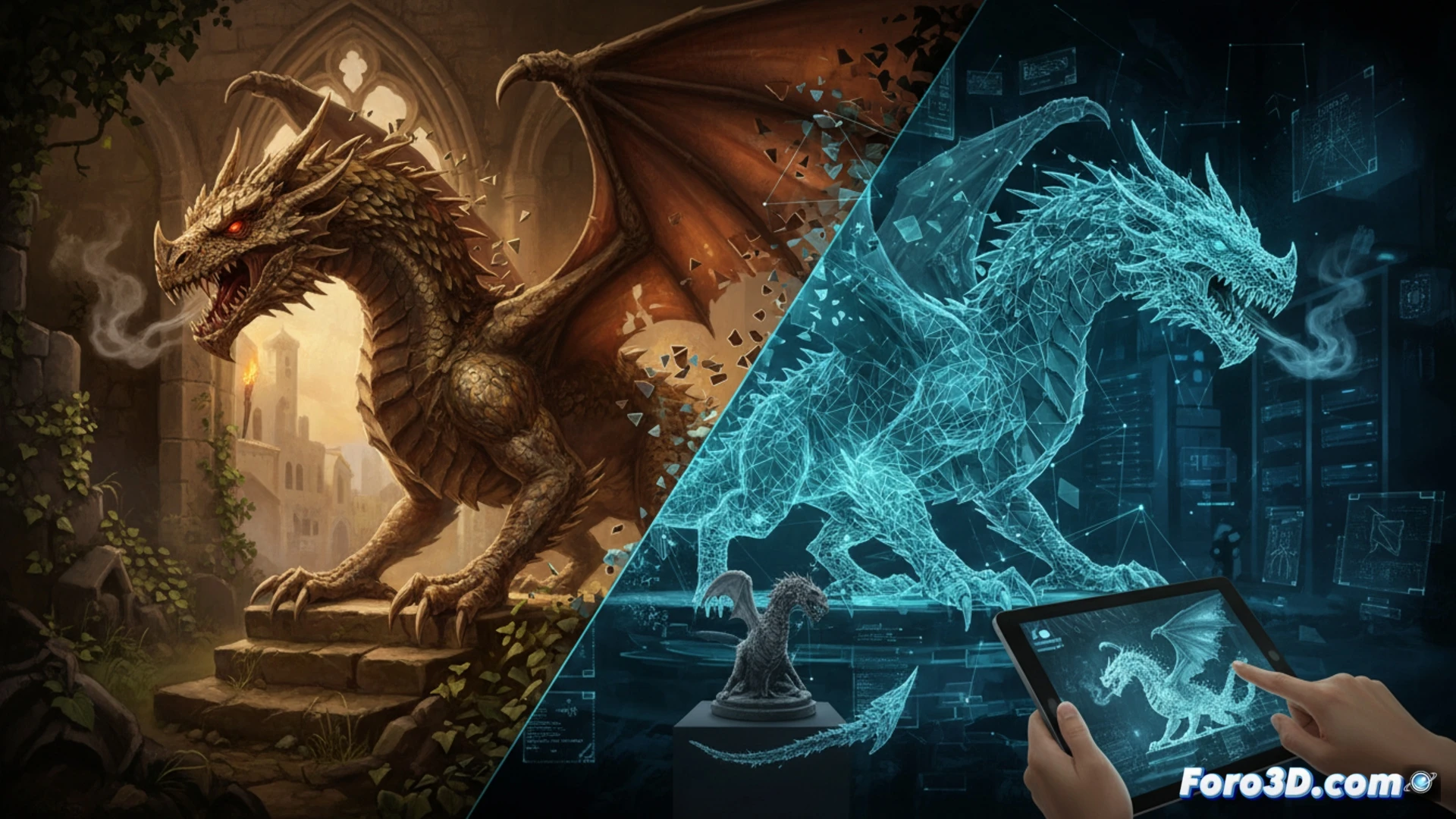 El Drac de na Coca: de leyenda a modelo 3D