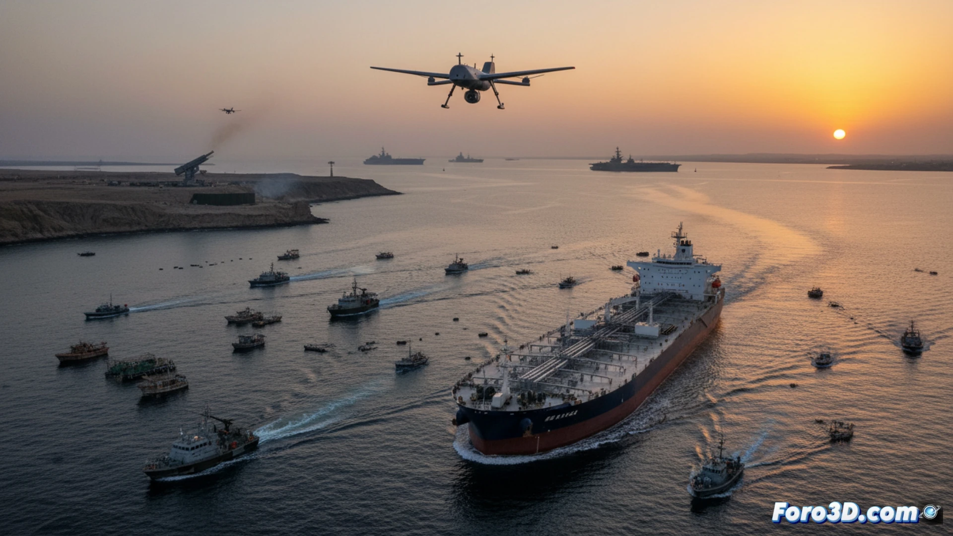 El estrecho de Ormuz: un punto muerto estratégico en el mar