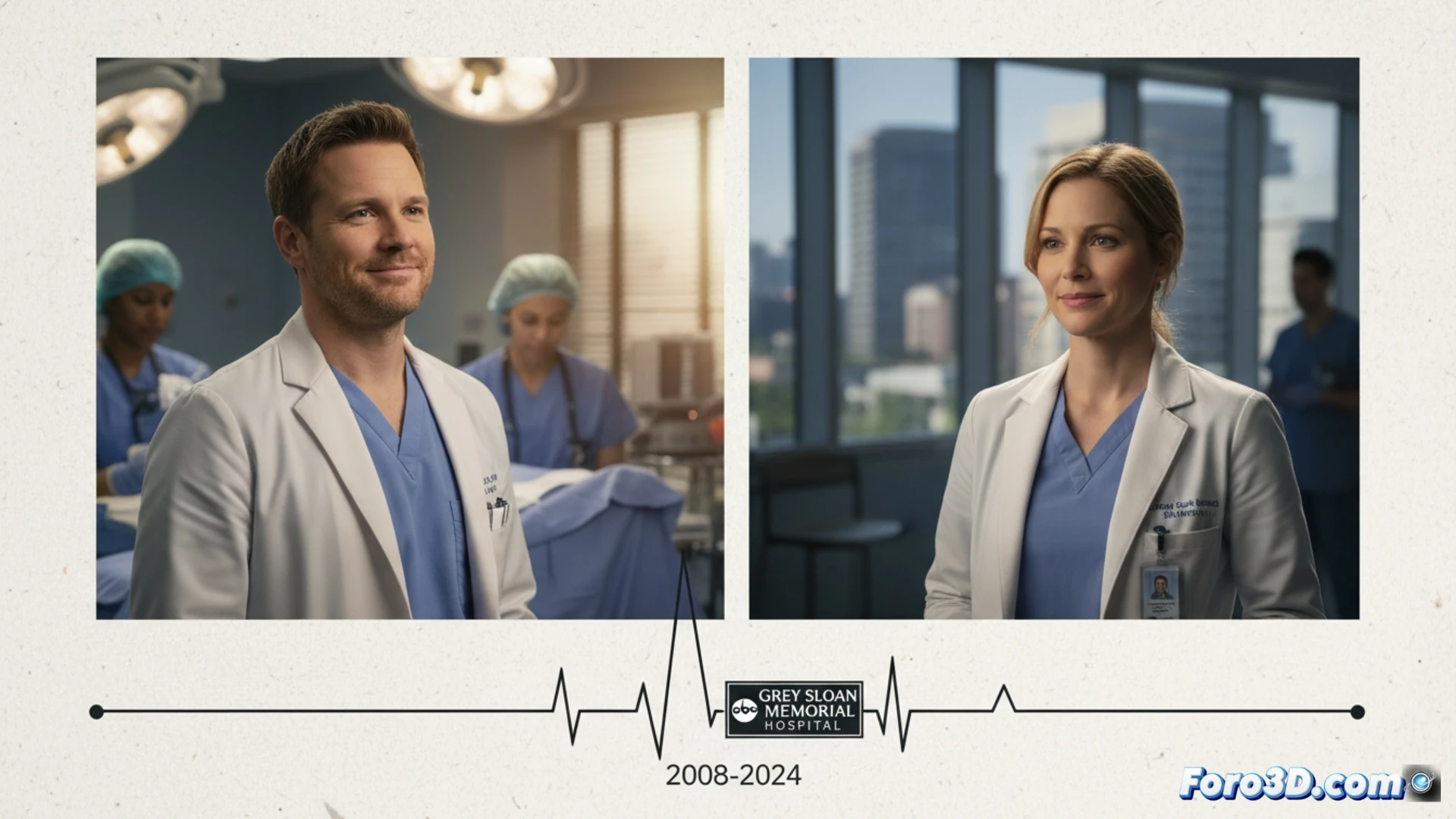 Production team analyzing 3D storyboards on screens to restructure the dynamics of a series after the departure of key characters.