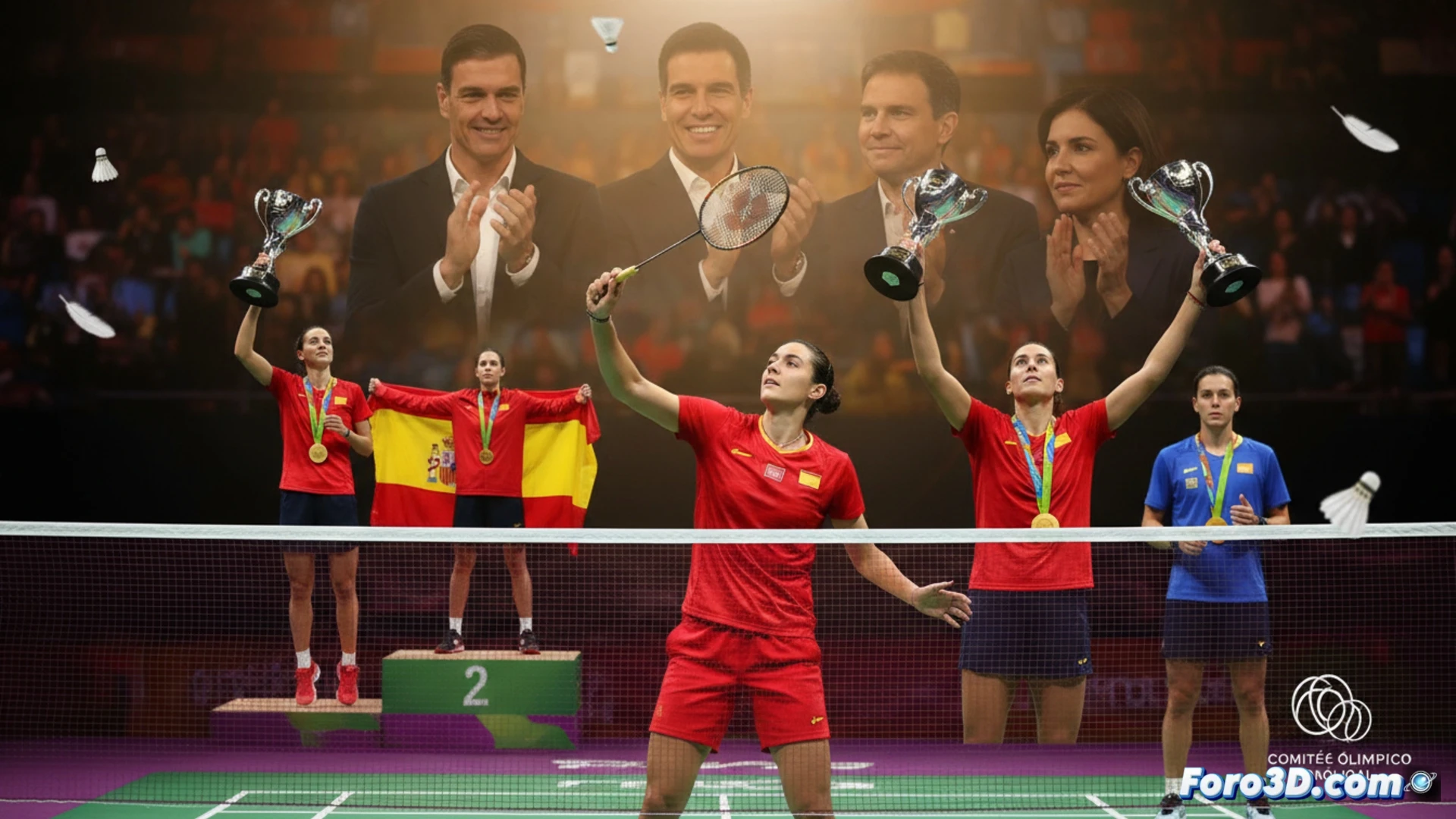 El legado de Carolina Marín y el análisis 3D en el bádminton