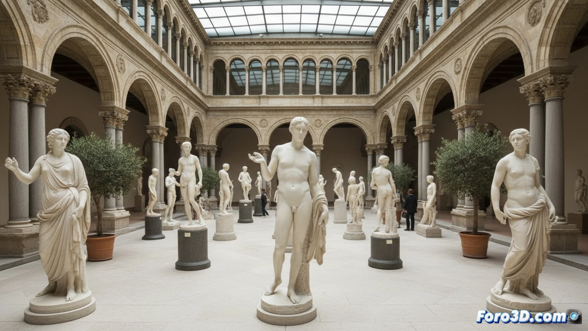 El Prado reordena su Claustro con escultura del XIX