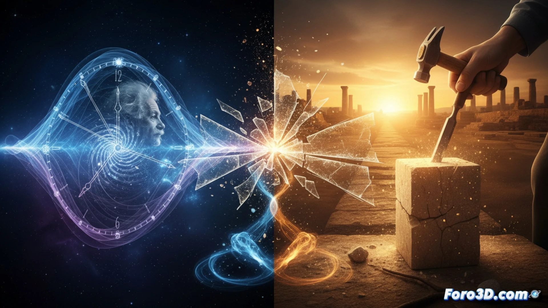 El presente como paradoja: física vs. experiencia