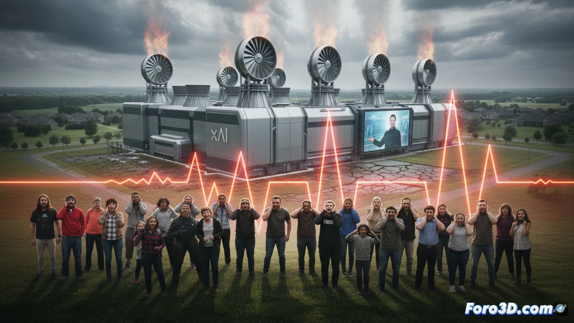 El rugido de la IA: vecinos de Mississippi contra los centros de xAI