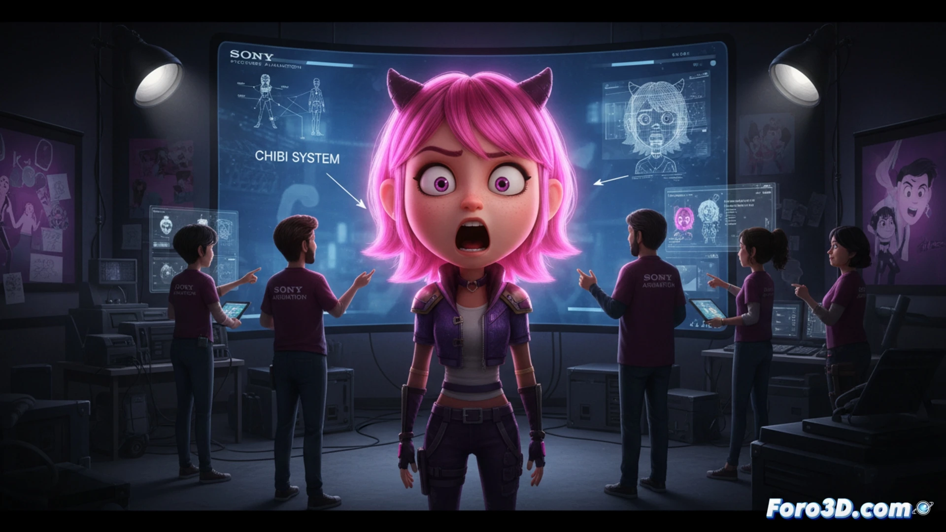 El sistema Chibi de Sony: animación facial exagerada para conectar globalmente