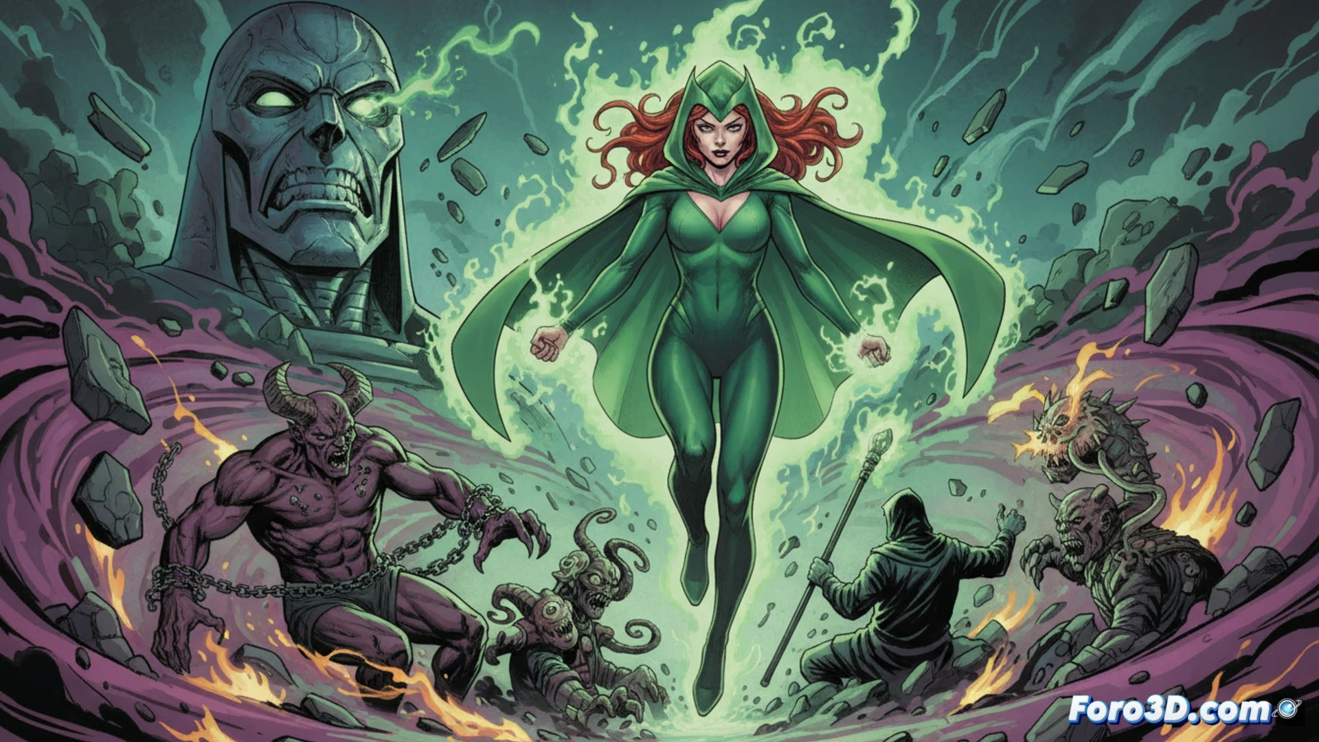 El verde del poder: Wanda Maximoff y el activismo visual