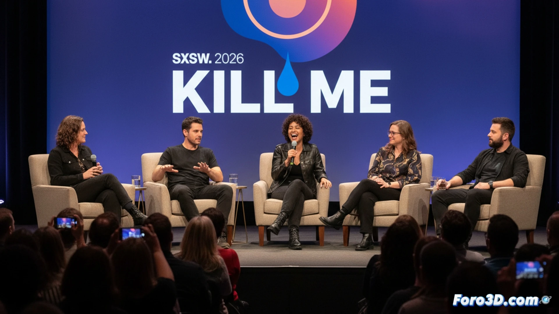Elenco de 'Kill Me' analiza en SXSW cómo mezclar humor y depresión