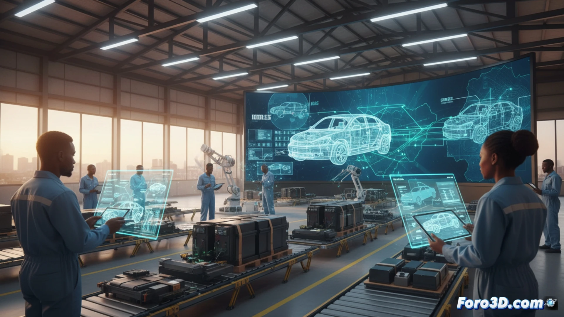 Ensamblaje de EV por Kits en Nigeria: La Clave 3D