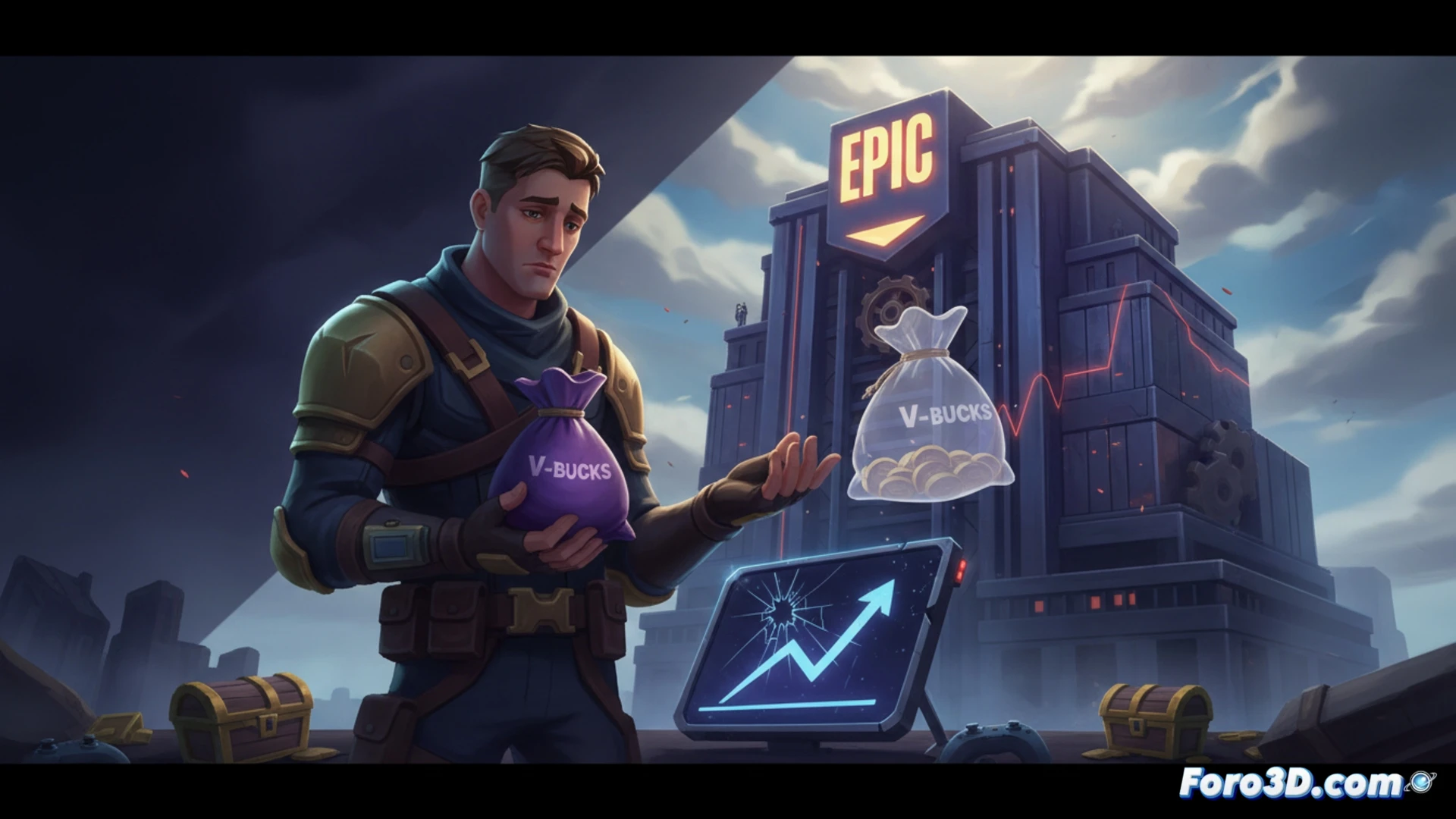 Epic Games sube el precio de los V-bucks en Fortnite desde el 19 de marzo