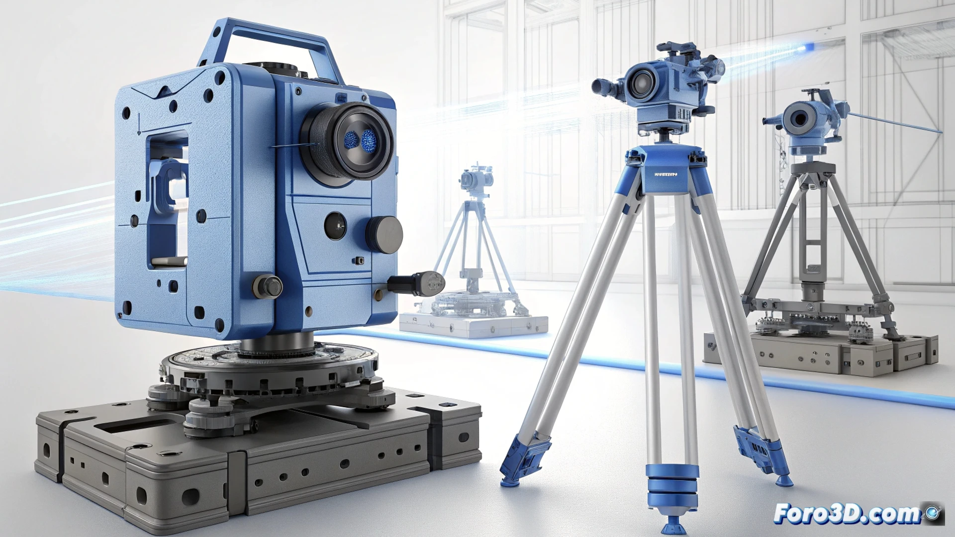 Escáneres 3D profesionales 2026: hardware láser azul y multimodal