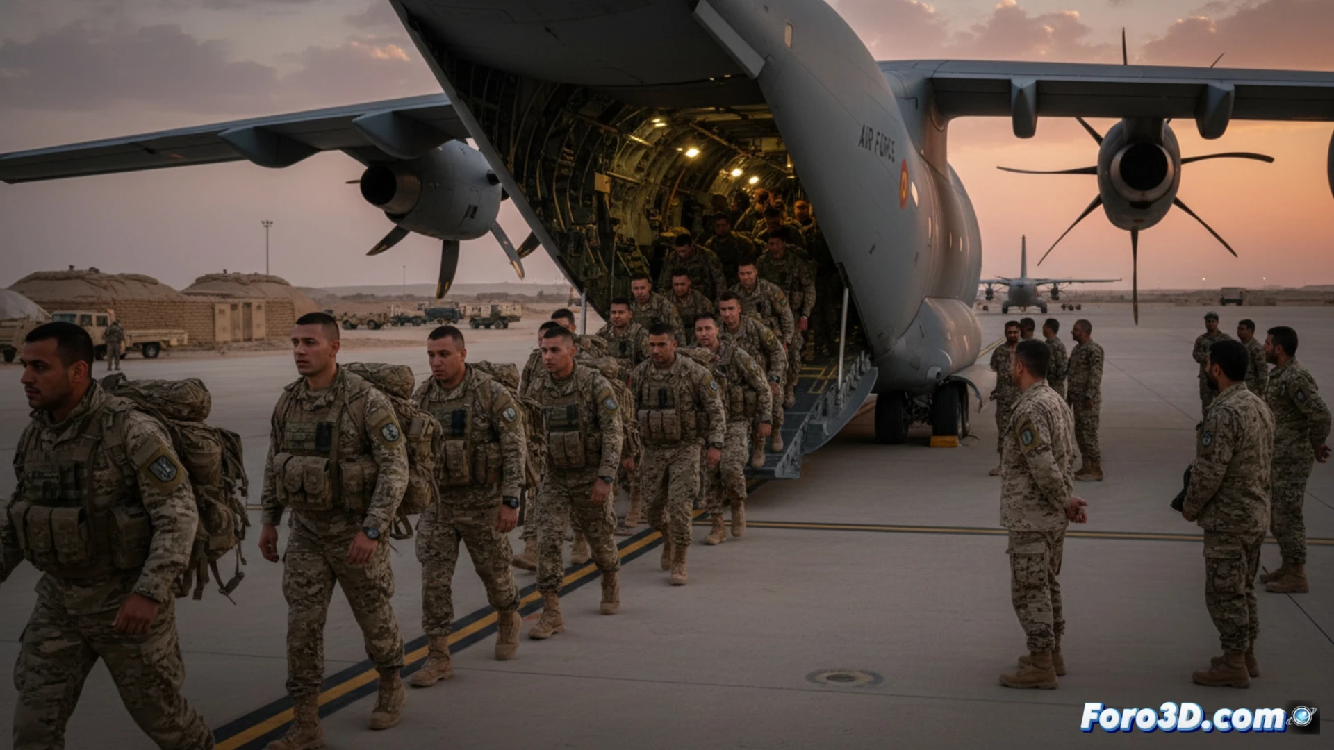 España evacúa a un centenar de militares desde Irak a Turquía