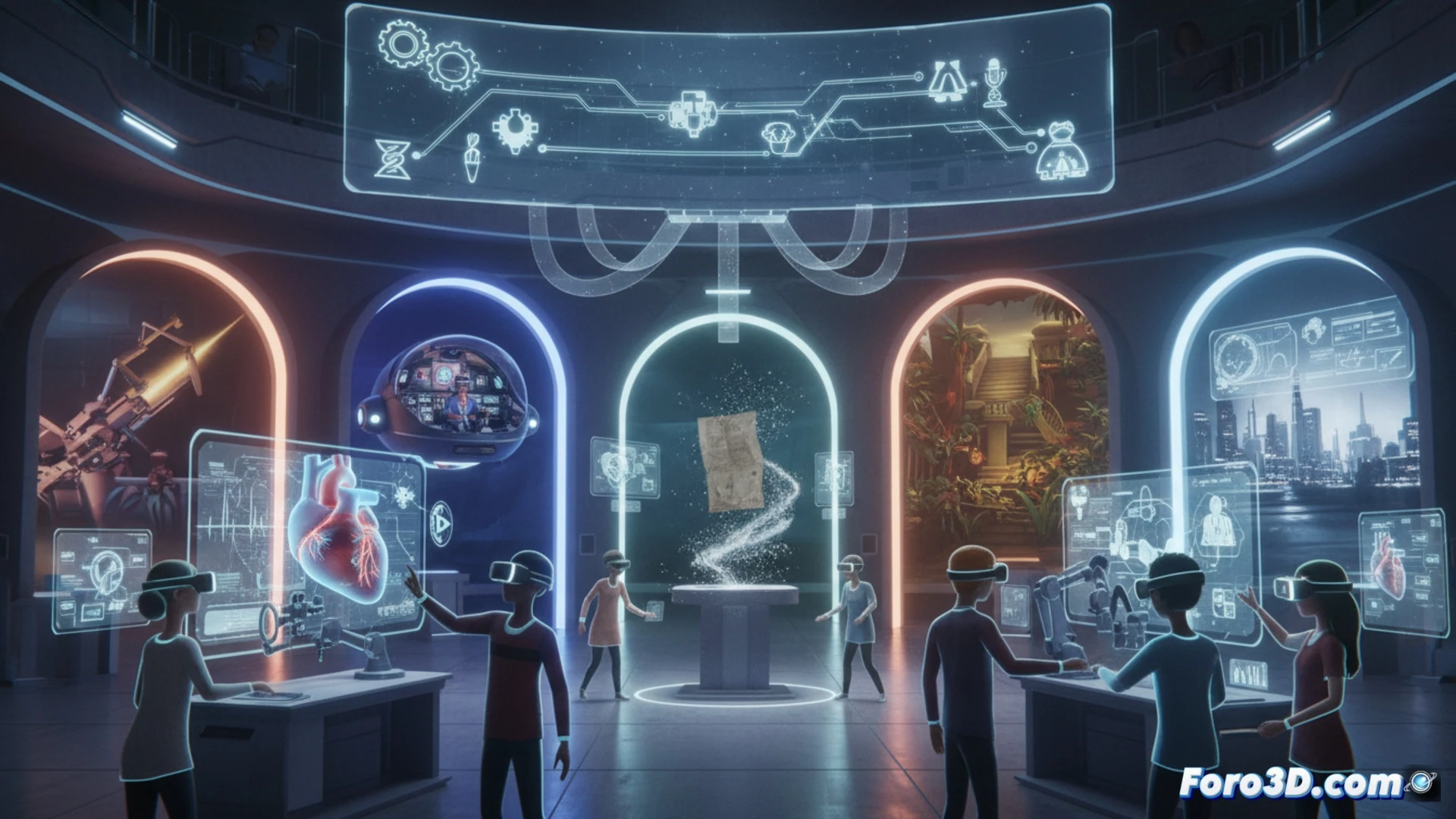 Ferias educativas en 3D: más allá del folleto