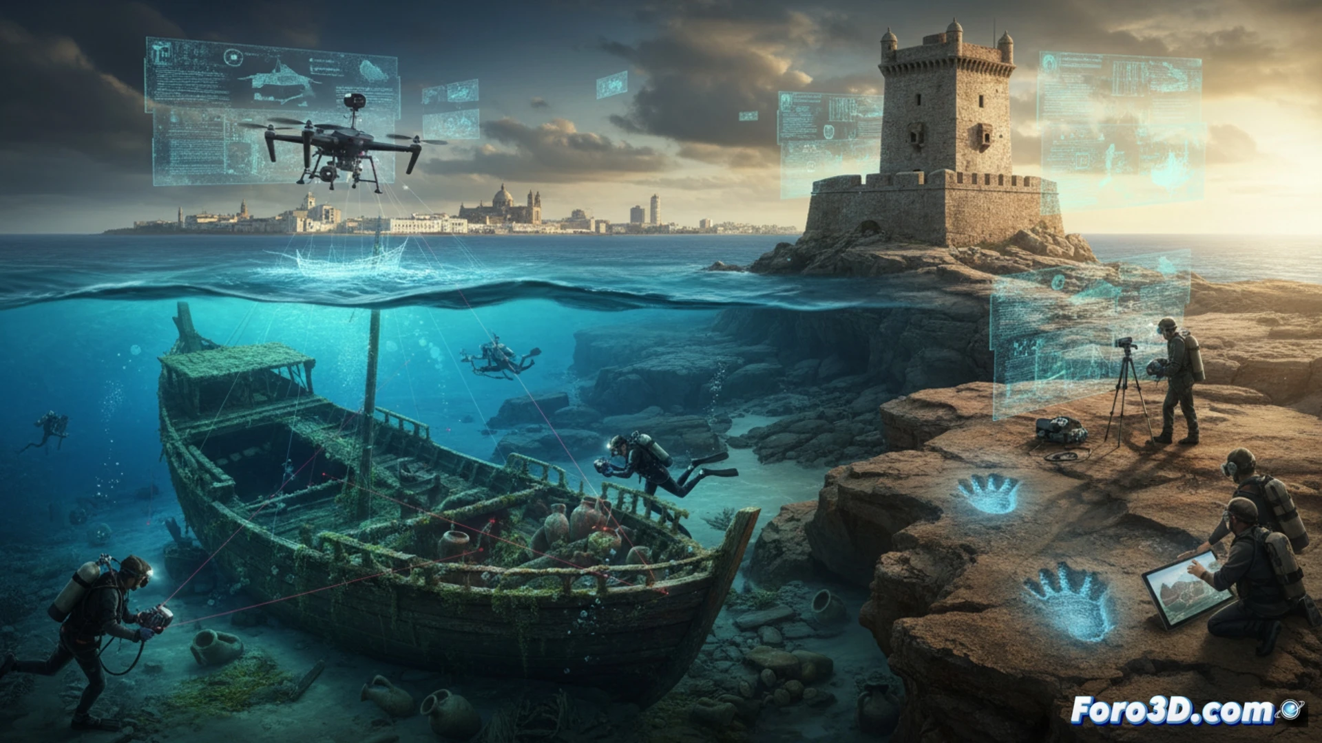 Fotogrametría 3D para preservar el patrimonio de Cádiz