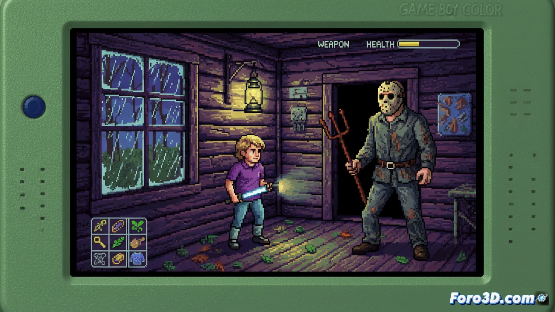 Friday the 13th de NES renace en una remake técnica para Game Boy Color