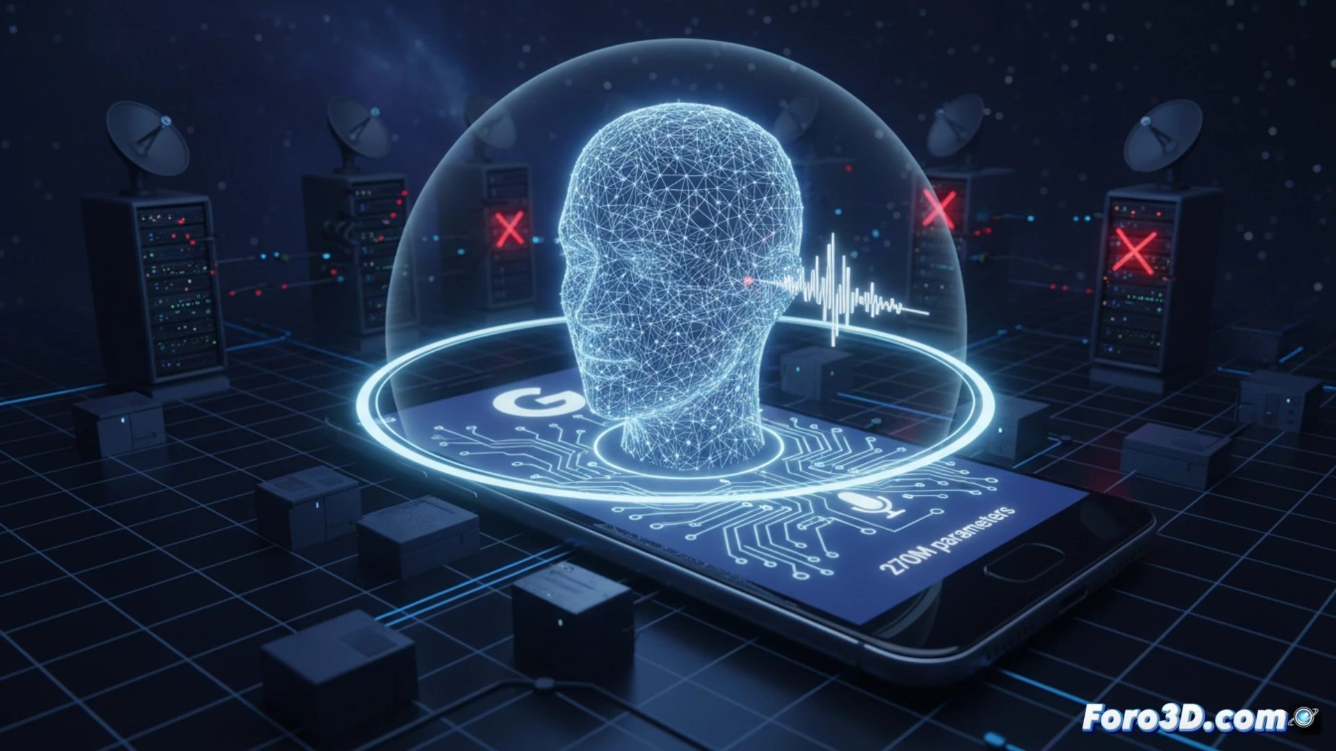 FunctionGemma: IA local de Google que actúa por voz sin internet