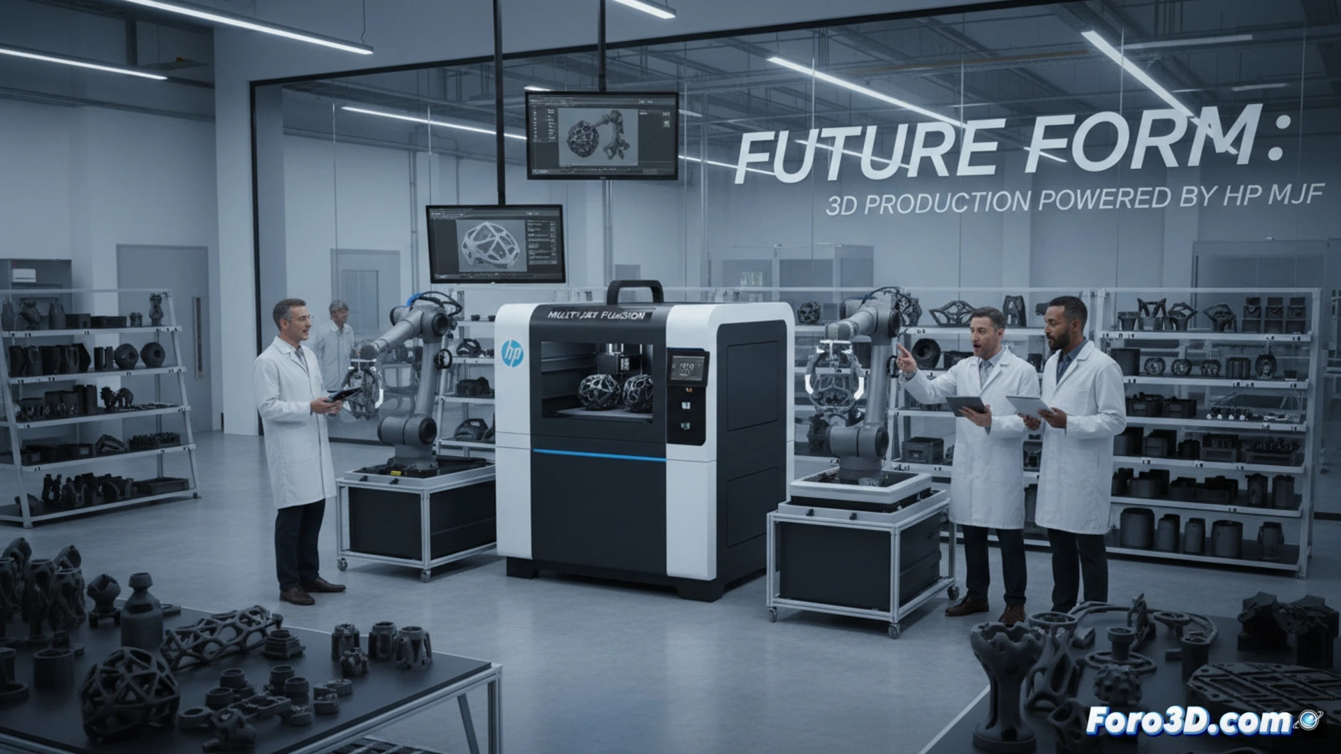 Future Form incorpora impresión 3D con tecnología HP MJF para producción