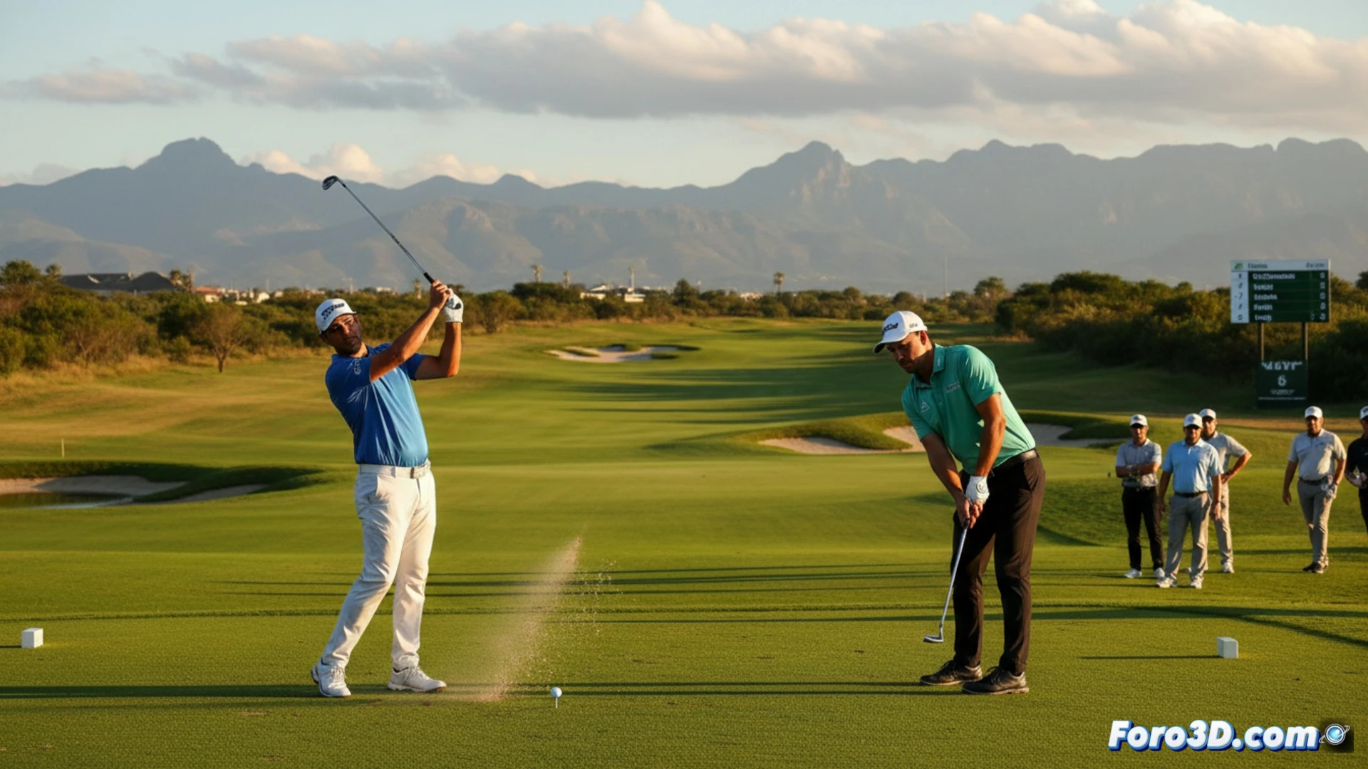 García y Rahm arrancan con fuerza en el LIV de Sudáfrica