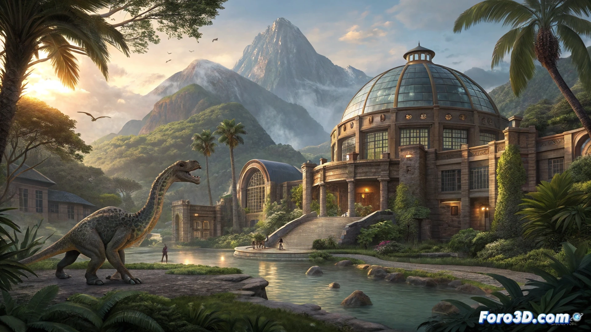 Gaussian Splats en Jurassic World: Revolución en la Previsualización