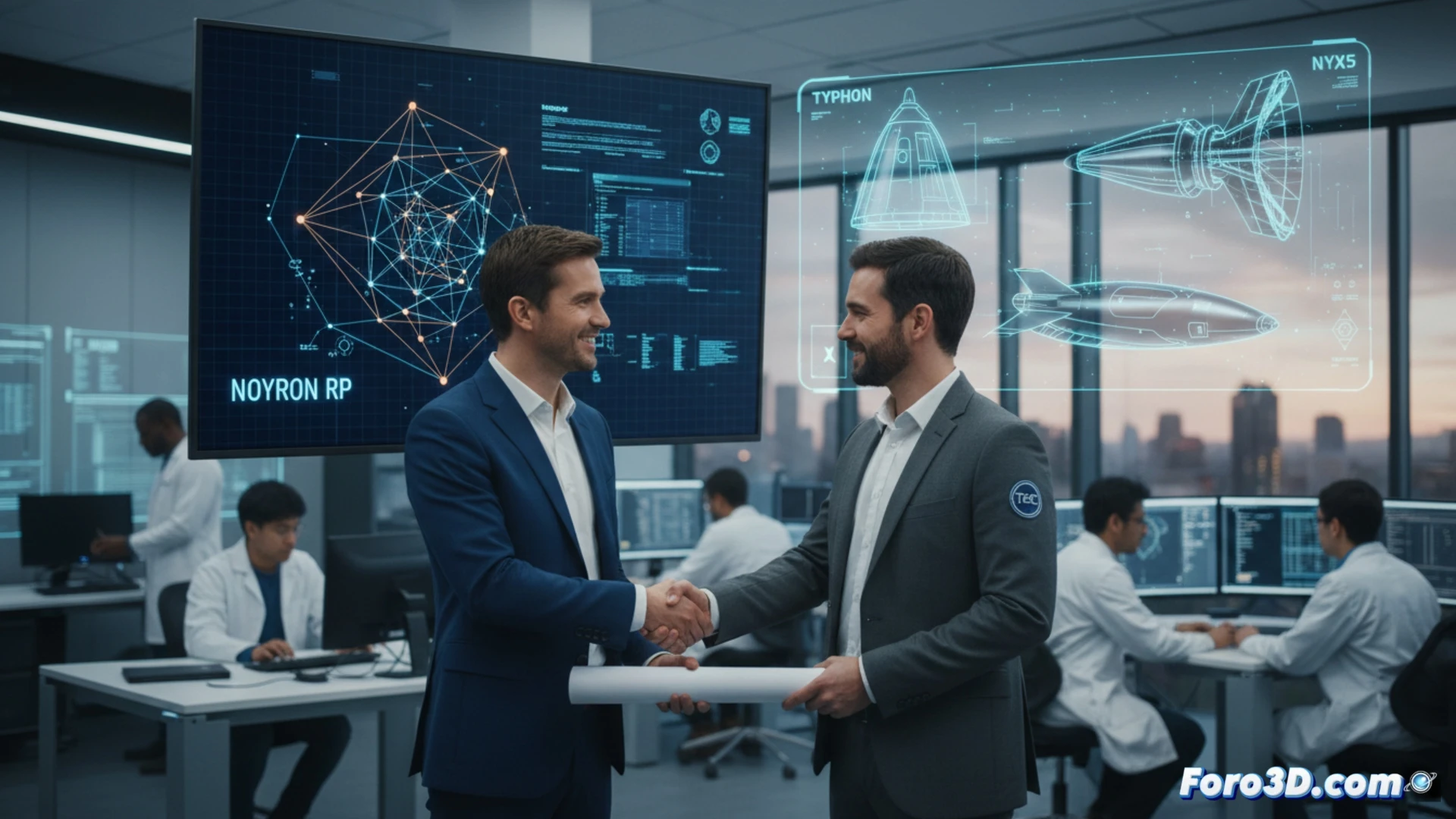 Gemelo digital acelera diseño de motores espaciales