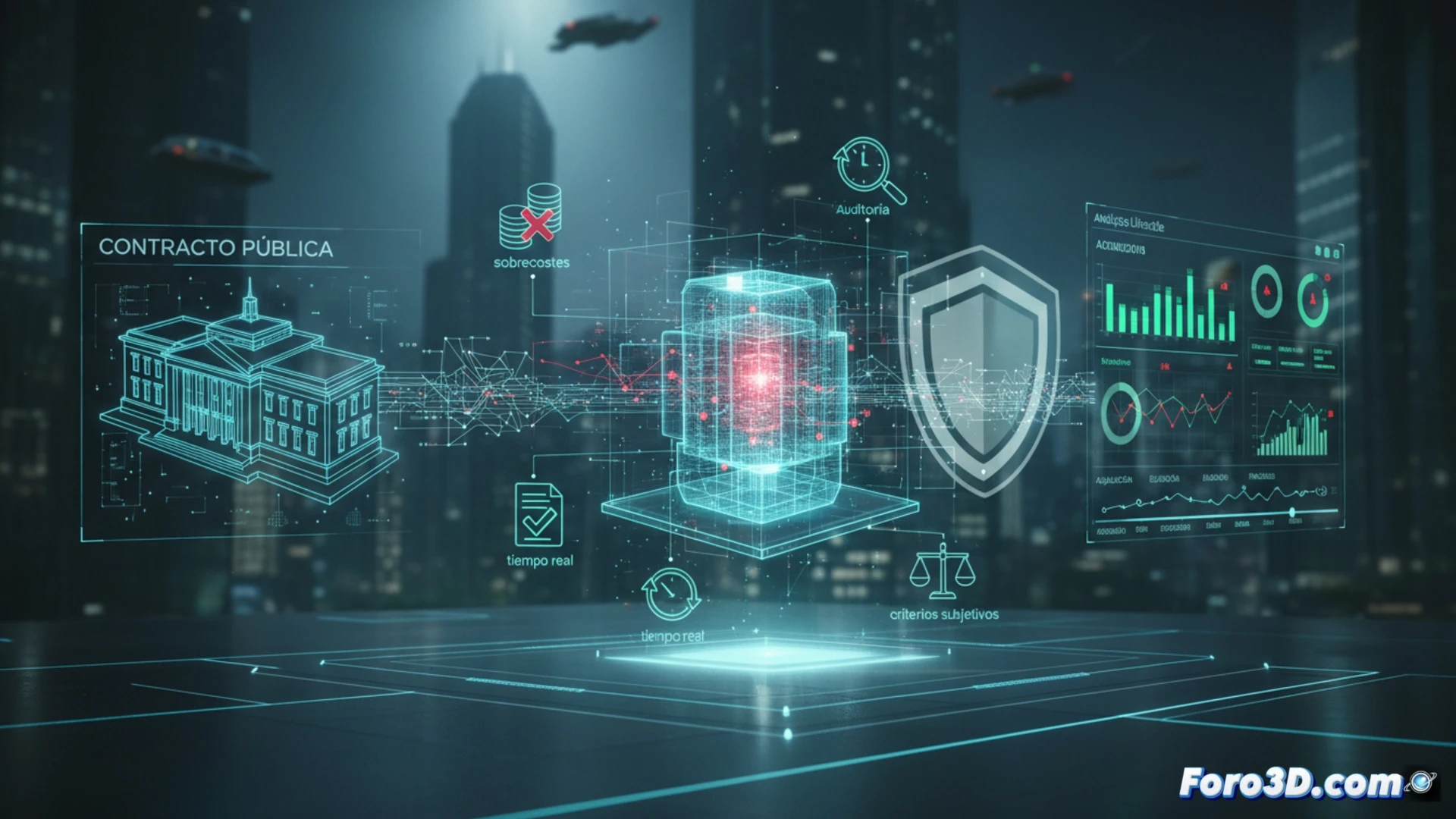 Gemelos digitales para auditar contratos públicos
