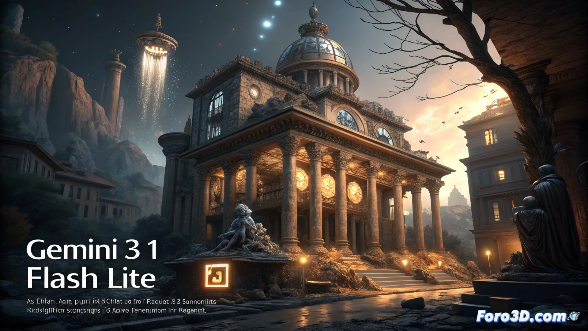 Gemini 3.1 Flash-Lite: IA ultrarrápida para arte 3D generativo