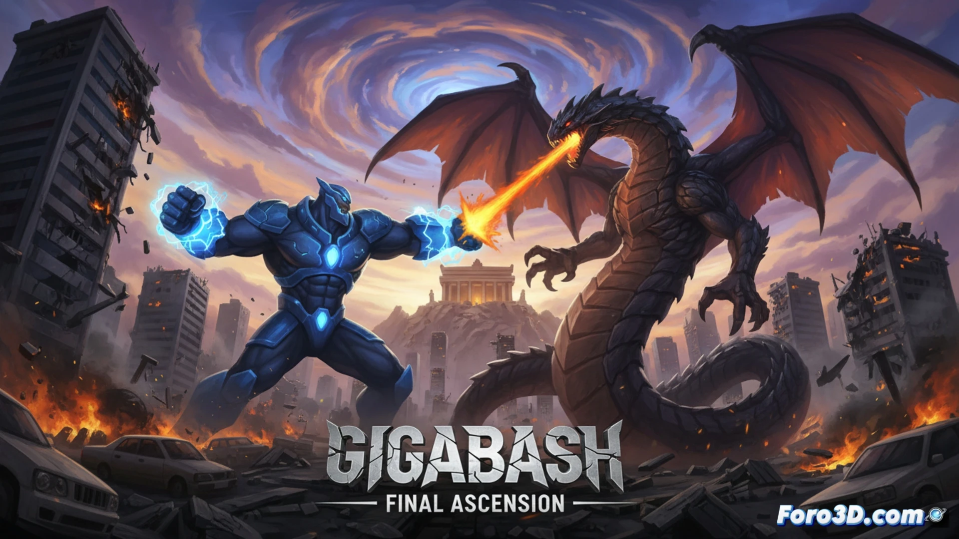 GigaBash anuncia DLC Final Ascension con dos nuevos titanes