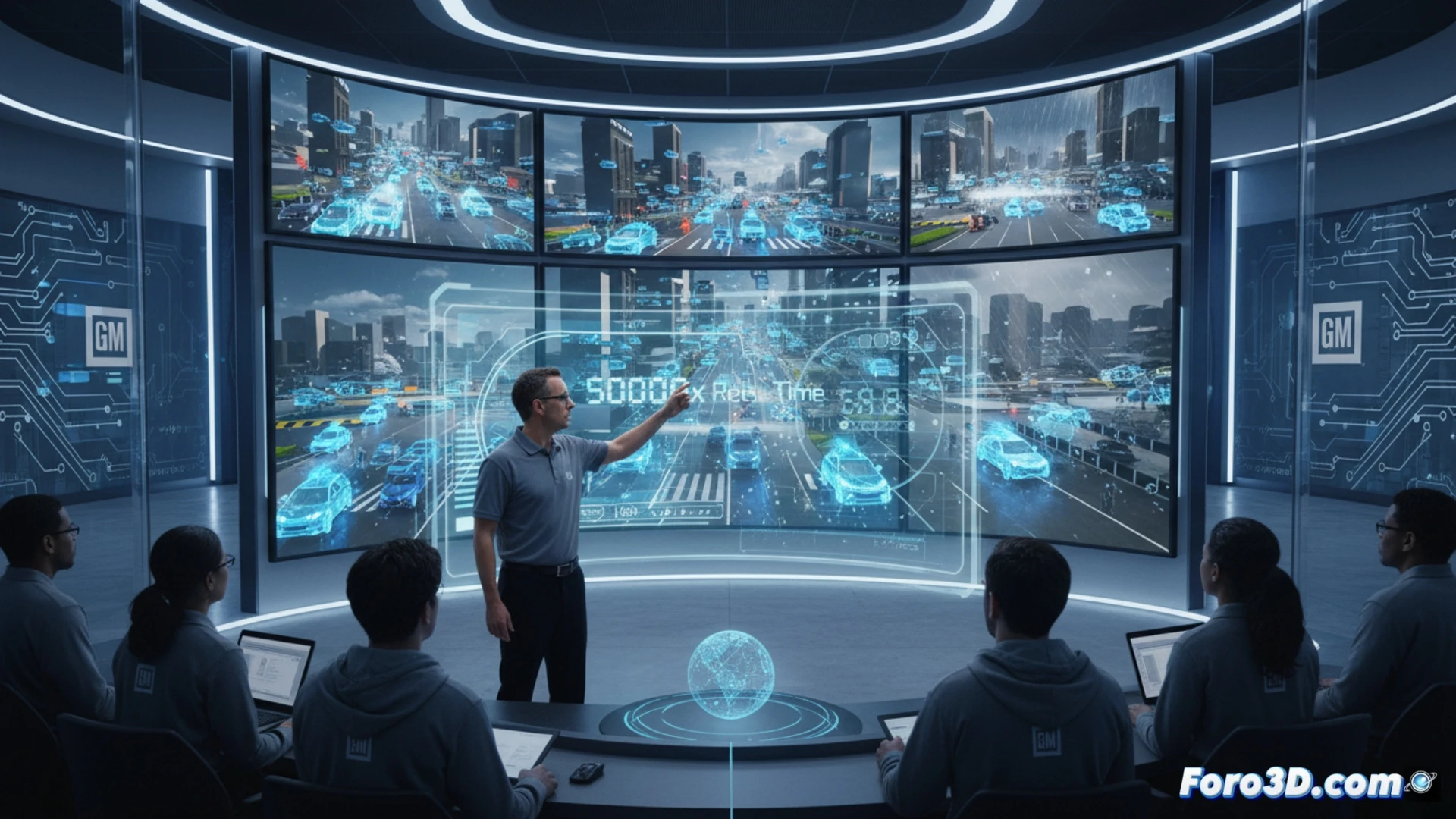 GM entrena IA autónoma con simulación masiva a 50.000x tiempo real