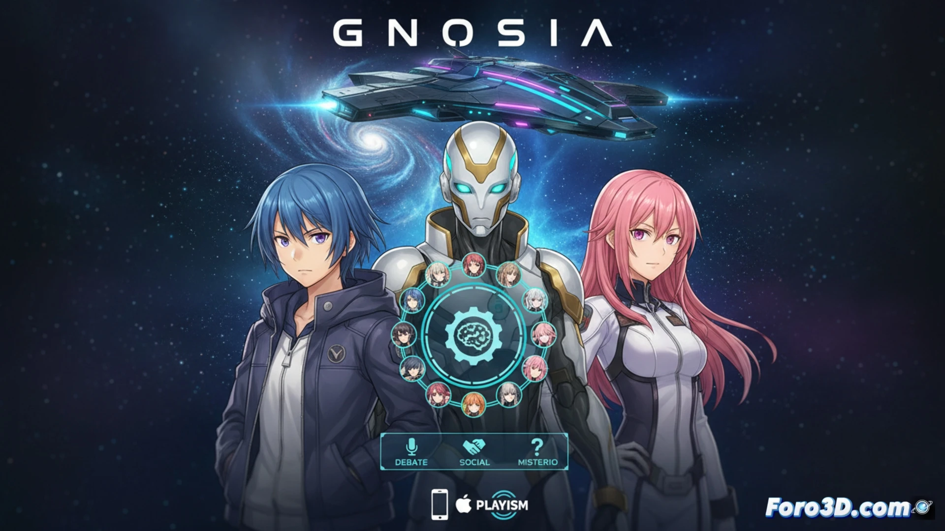 GNOSIA llega a iOS y Android con su experiencia de rol social completa