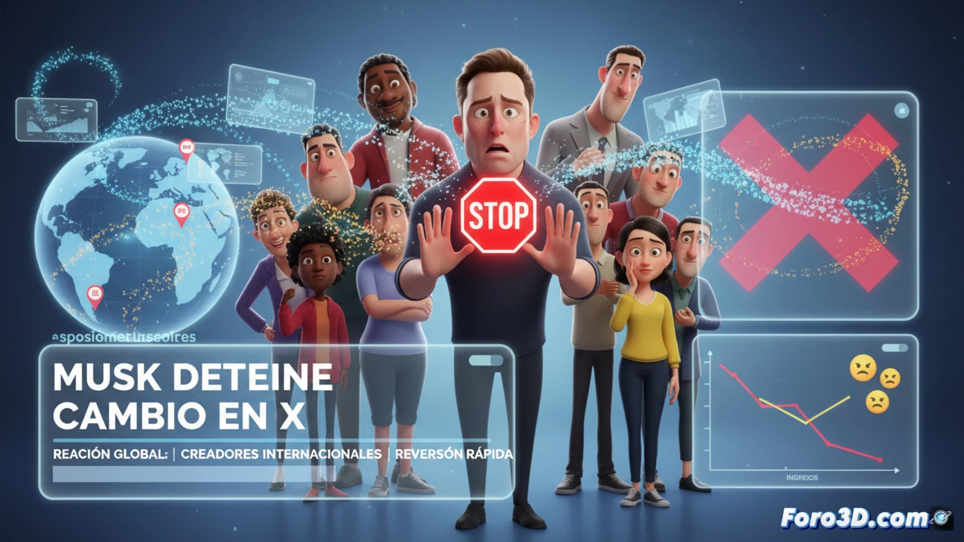 Gobernanza Algorítmica Precipitada: El Caso X vs Creadores Globales