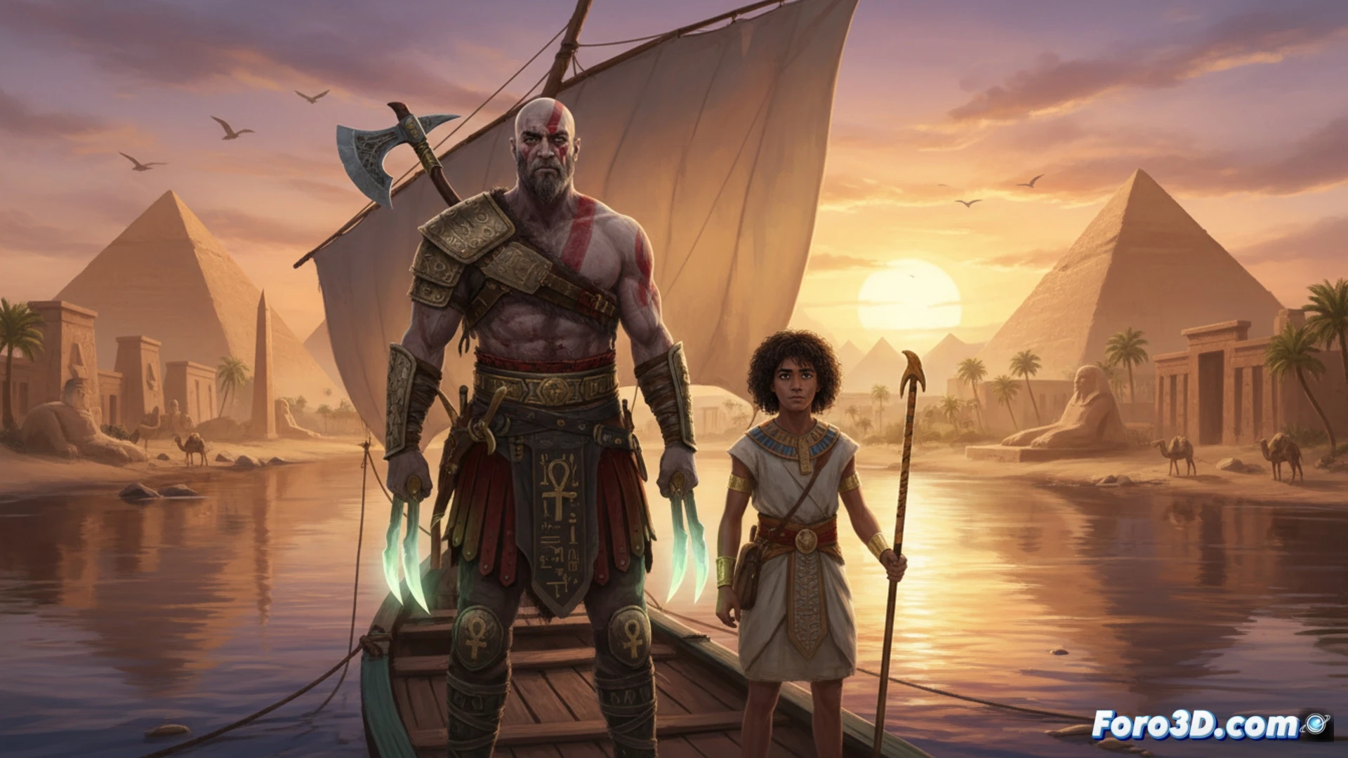 God of War 6: Las Pistas que Apuntan al Antiguo Egipto