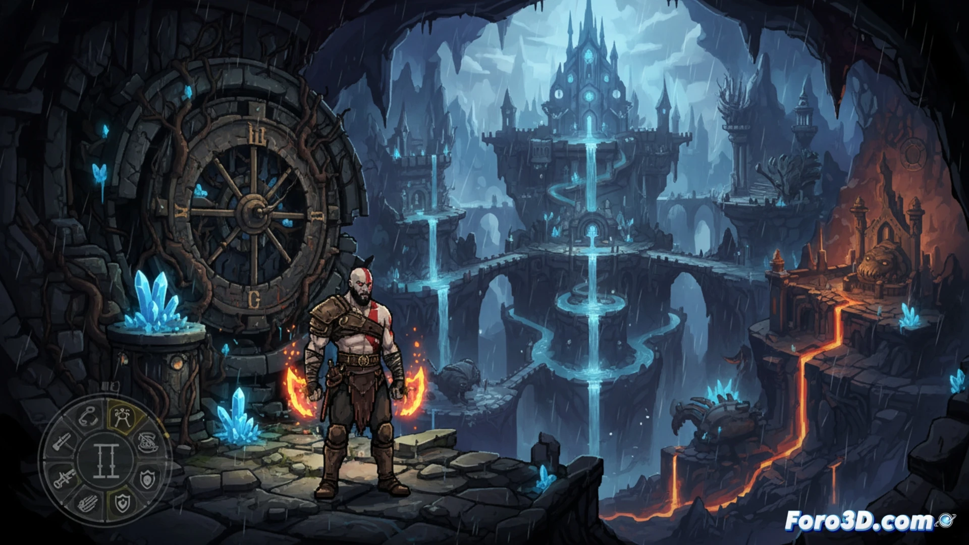 God of War Sons of Sparta: Un análisis de su diseño Metroidvania