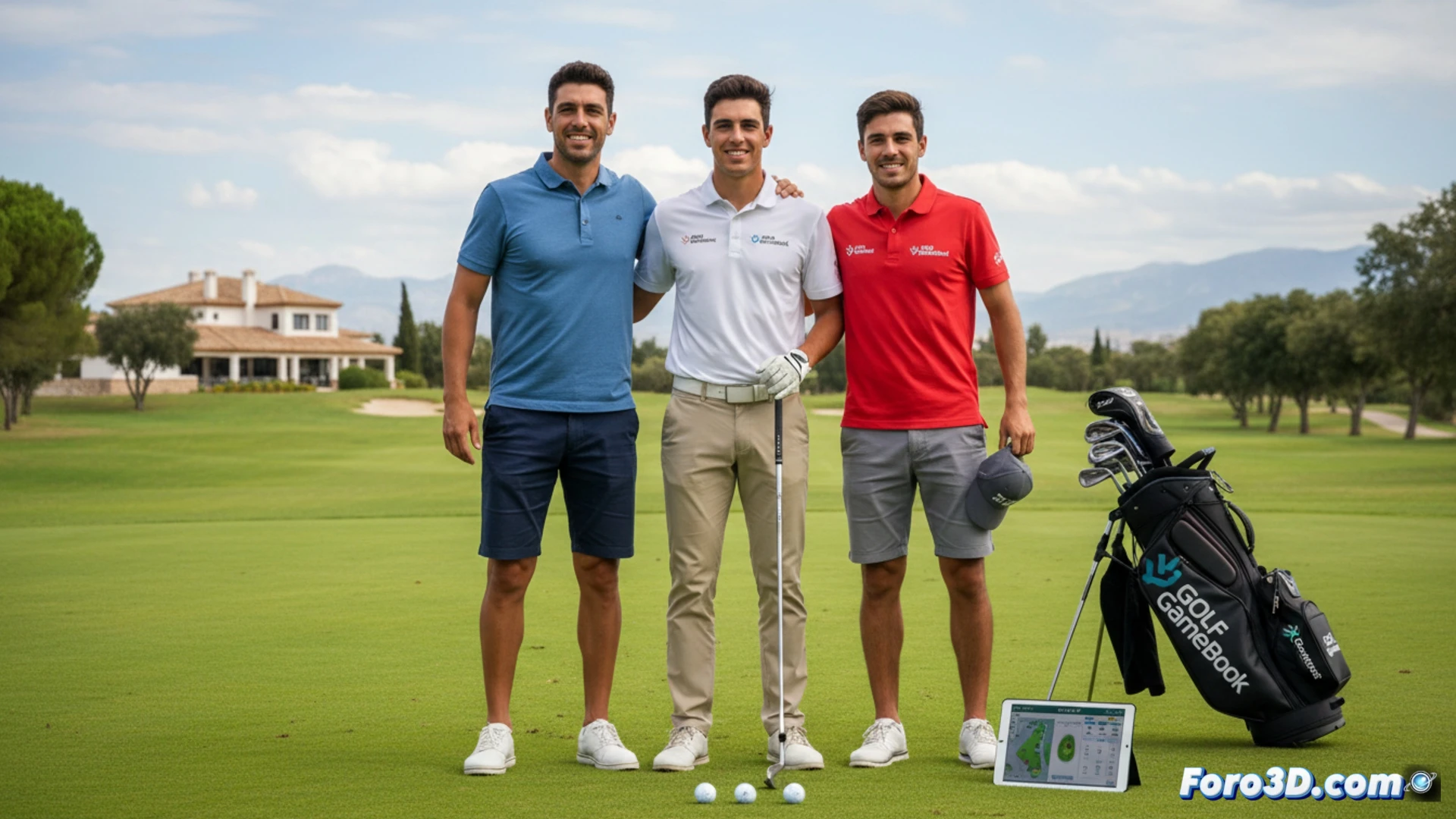 Golf GameBook suma a Alonso y Mingueza como embajadores