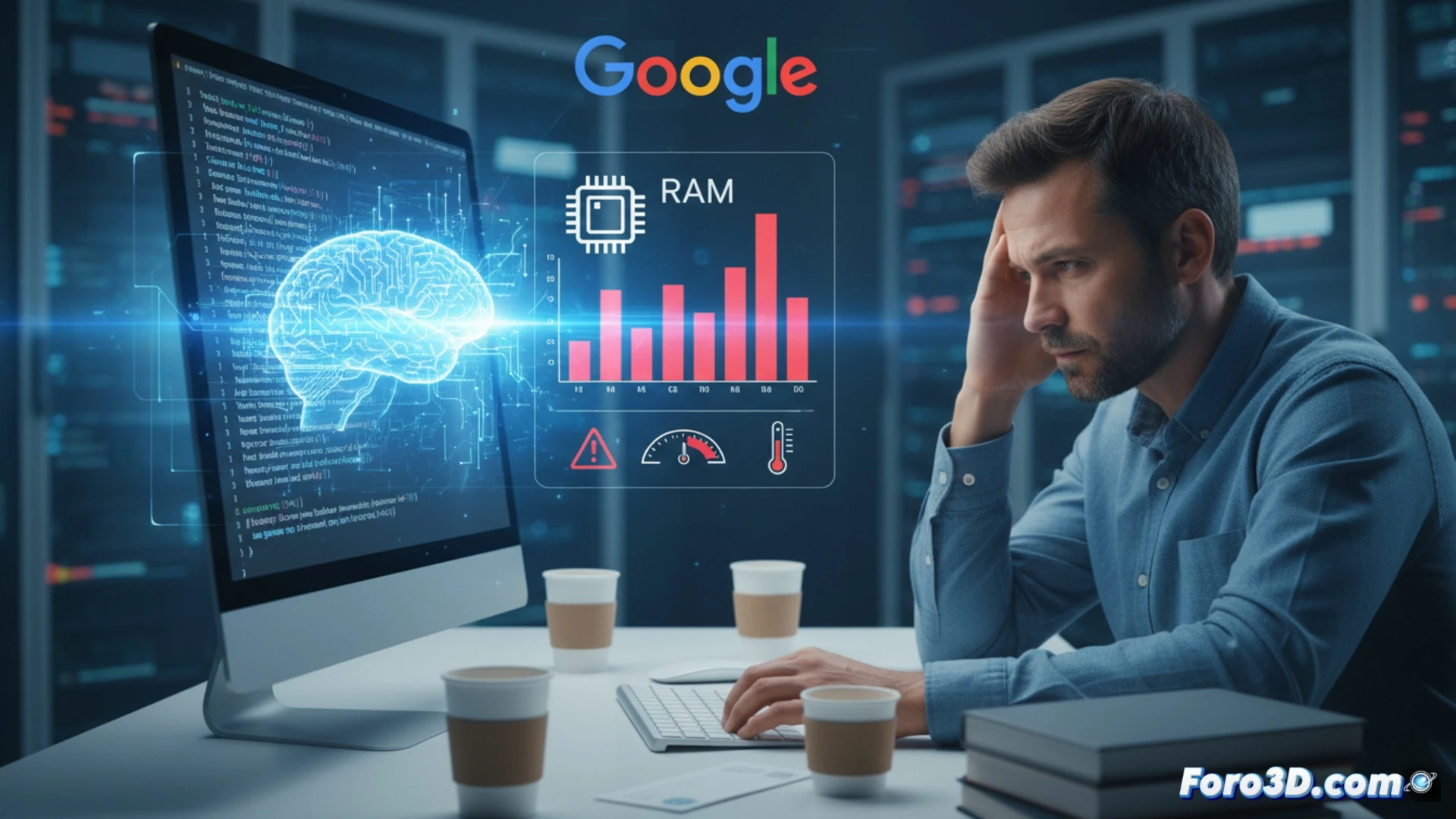 Google integra IA en desarrollo: ¿productividad a cambio de memoria?