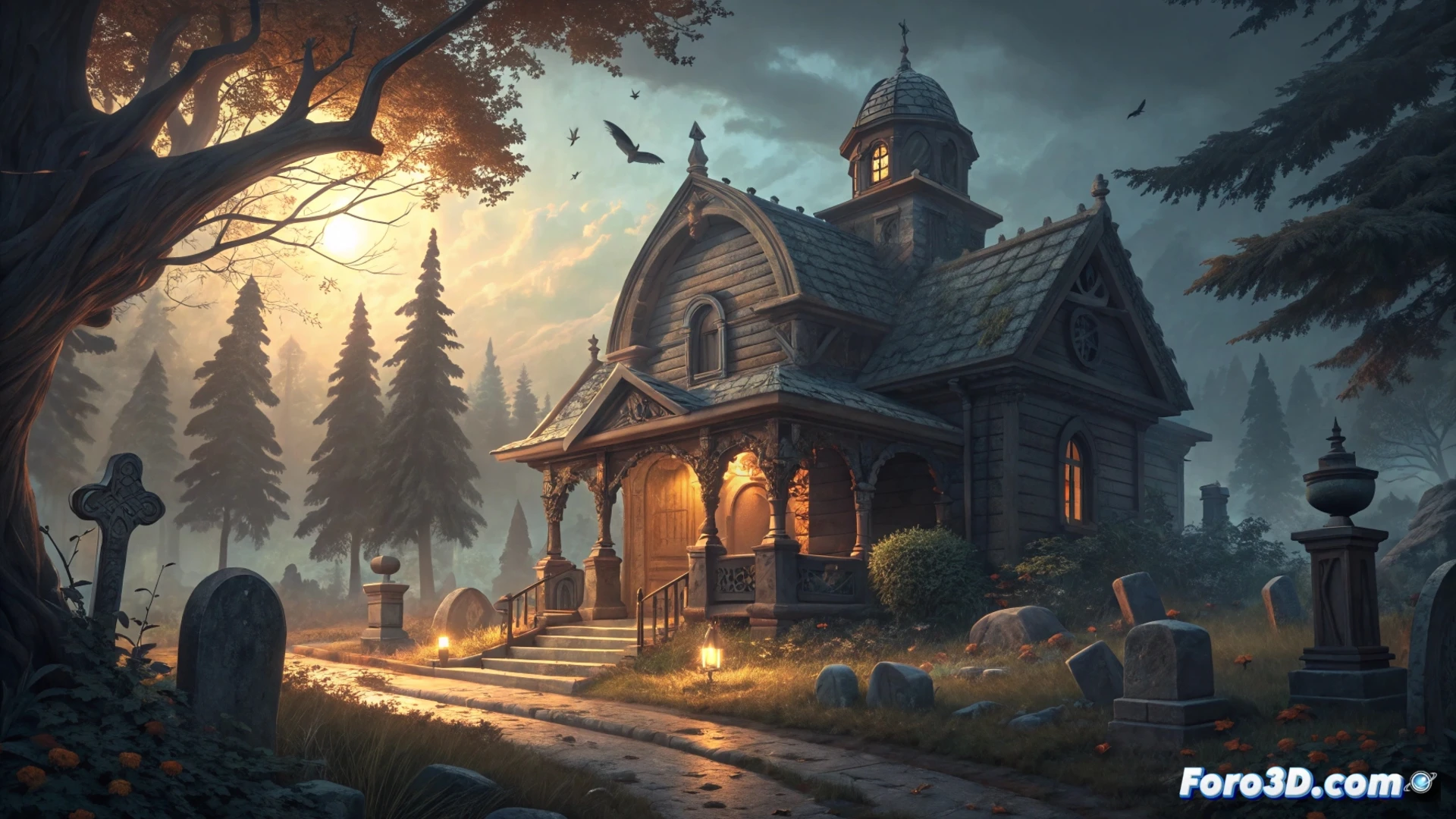 Grim's End: Cel Shading en Blender con Grease Pencil y Silueta